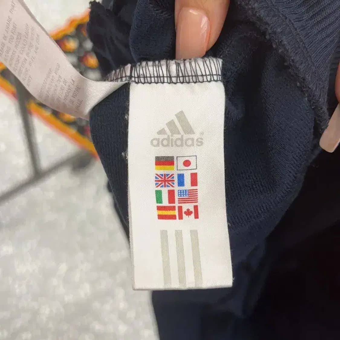 아디다스 올드스쿨 레트로 캐주얼 져지 집업 L C08298 상품이미지6