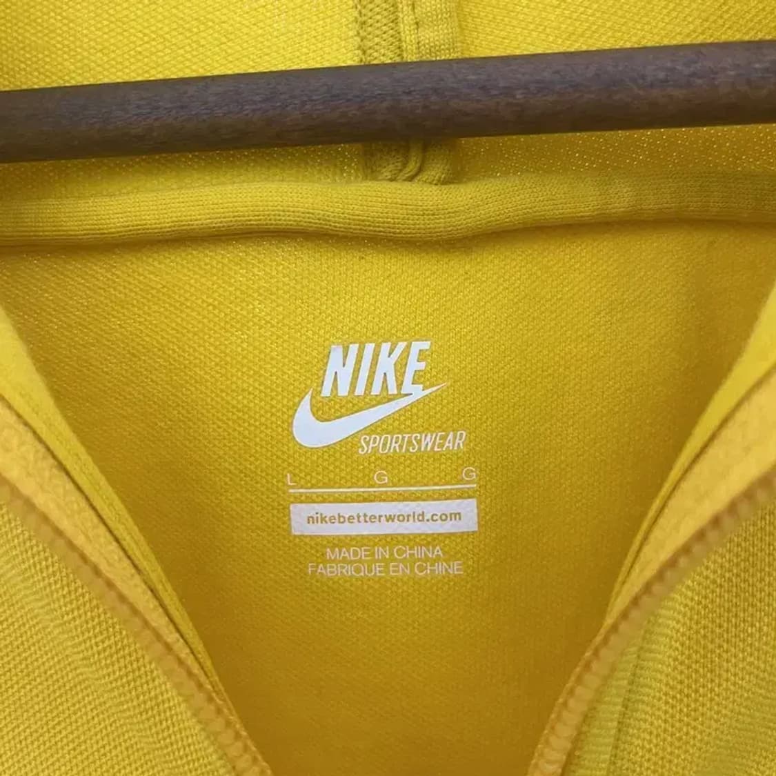 나이키 Y2K 90's 옐로우 머스타드 져지 집업 L C08299 상품이미지5
