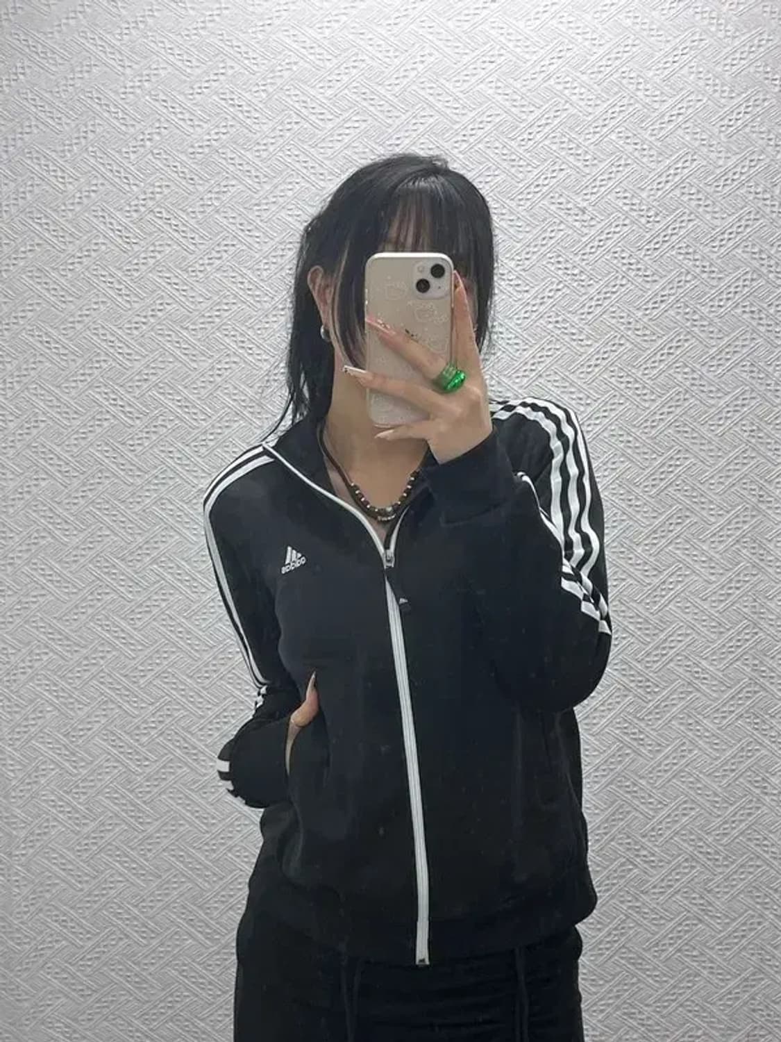 아디다스 올드스쿨 빈티지 삼각로고 져지 집업 100 C08301 상품이미지2