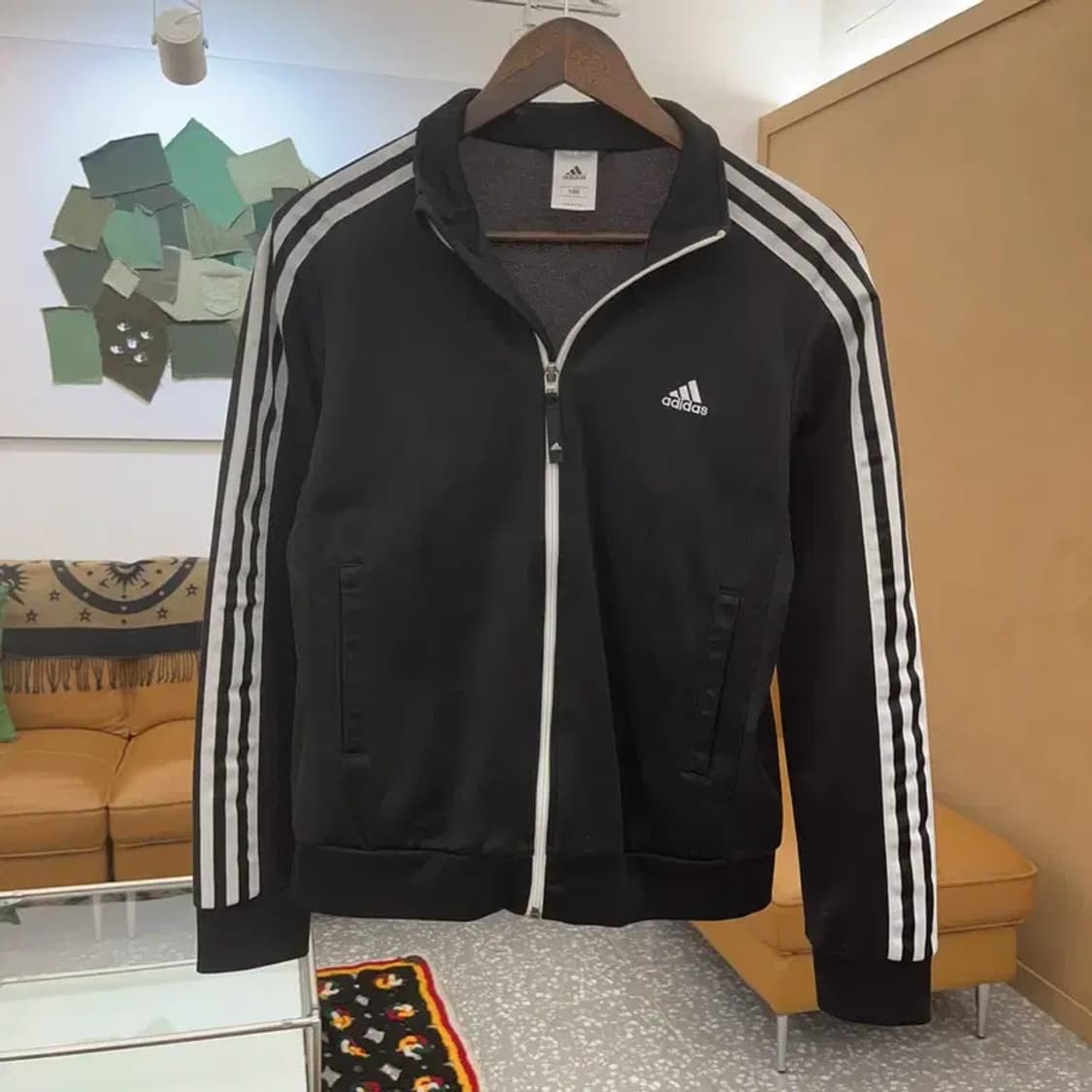 아디다스 올드스쿨 빈티지 삼각로고 져지 집업 100 C08301 상품이미지3