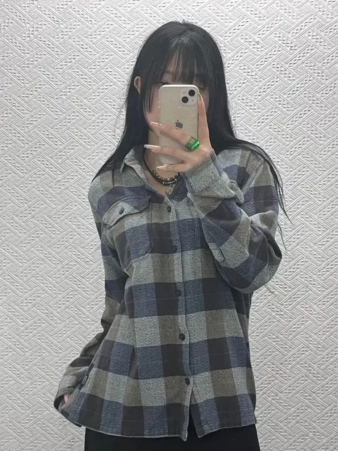 파타고니아 오가닉 컨트리 플란넬 체크 셔츠 95 C08320 상품이미지1