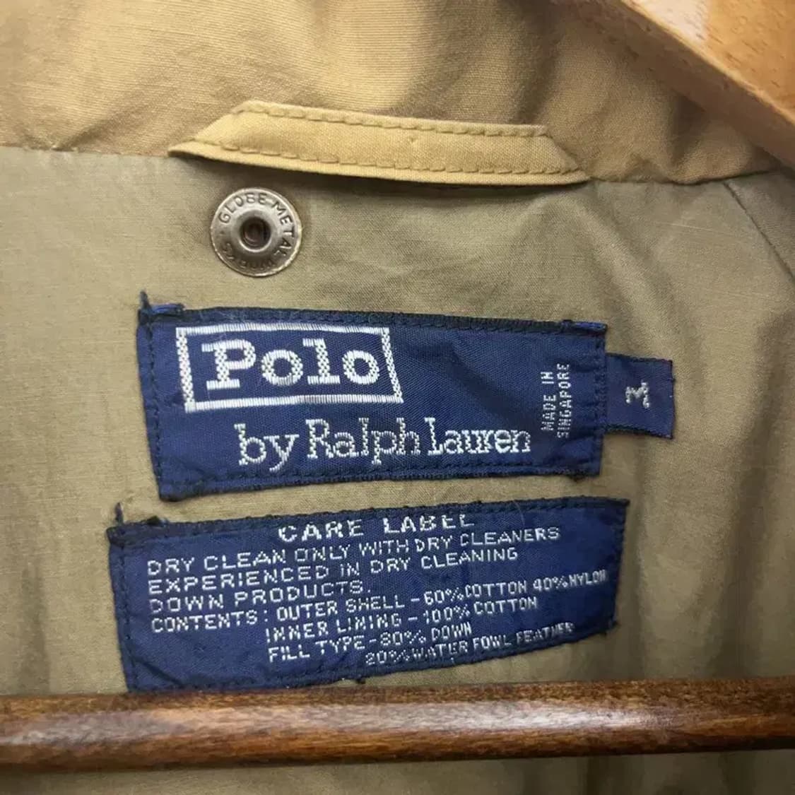 폴로 랄프로렌 90's 빈티지 캐주얼 미디 패딩 점퍼 M C08326 상품이미지5