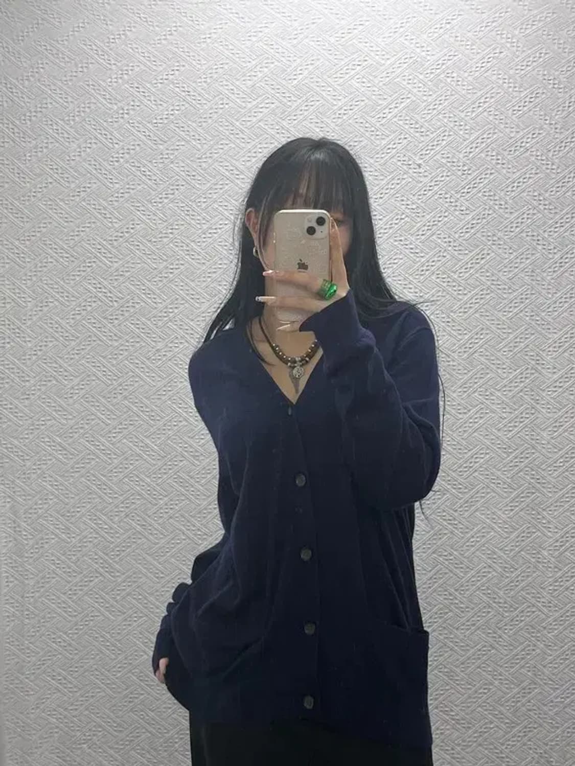 폴로 랄프로렌 빈티지 여리핏 메리노울 니트 가디건 L C08331 상품이미지1