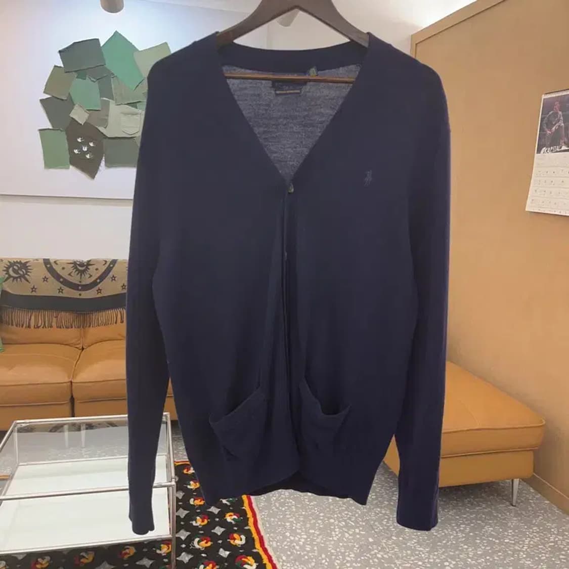 폴로 랄프로렌 빈티지 여리핏 메리노울 니트 가디건 L C08331 상품이미지3