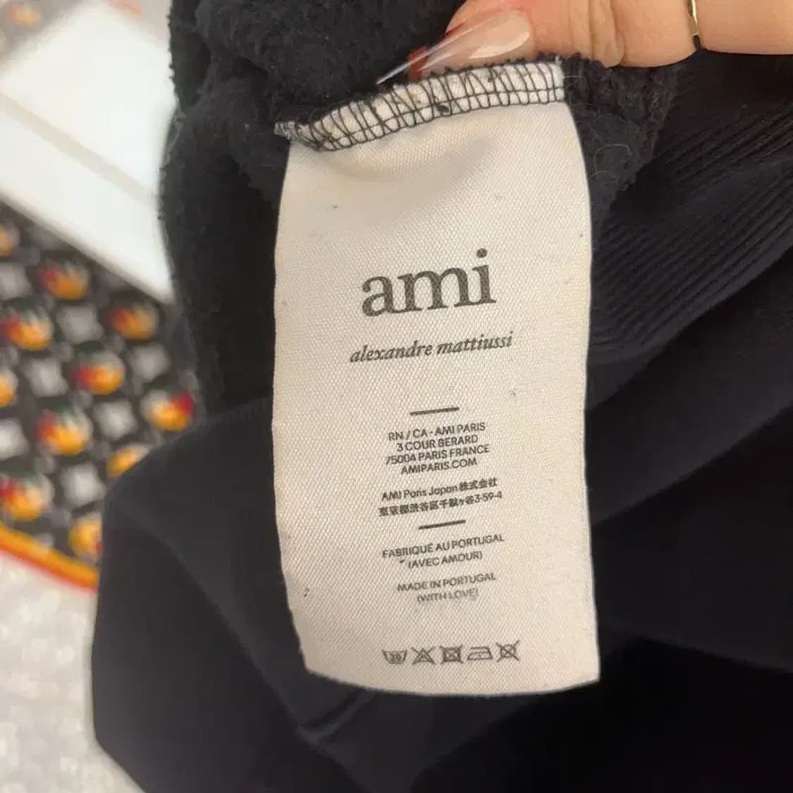 아미 블랙라벨 모던시크 캐주얼 약기모 맨투맨 105 C08342 상품이미지6