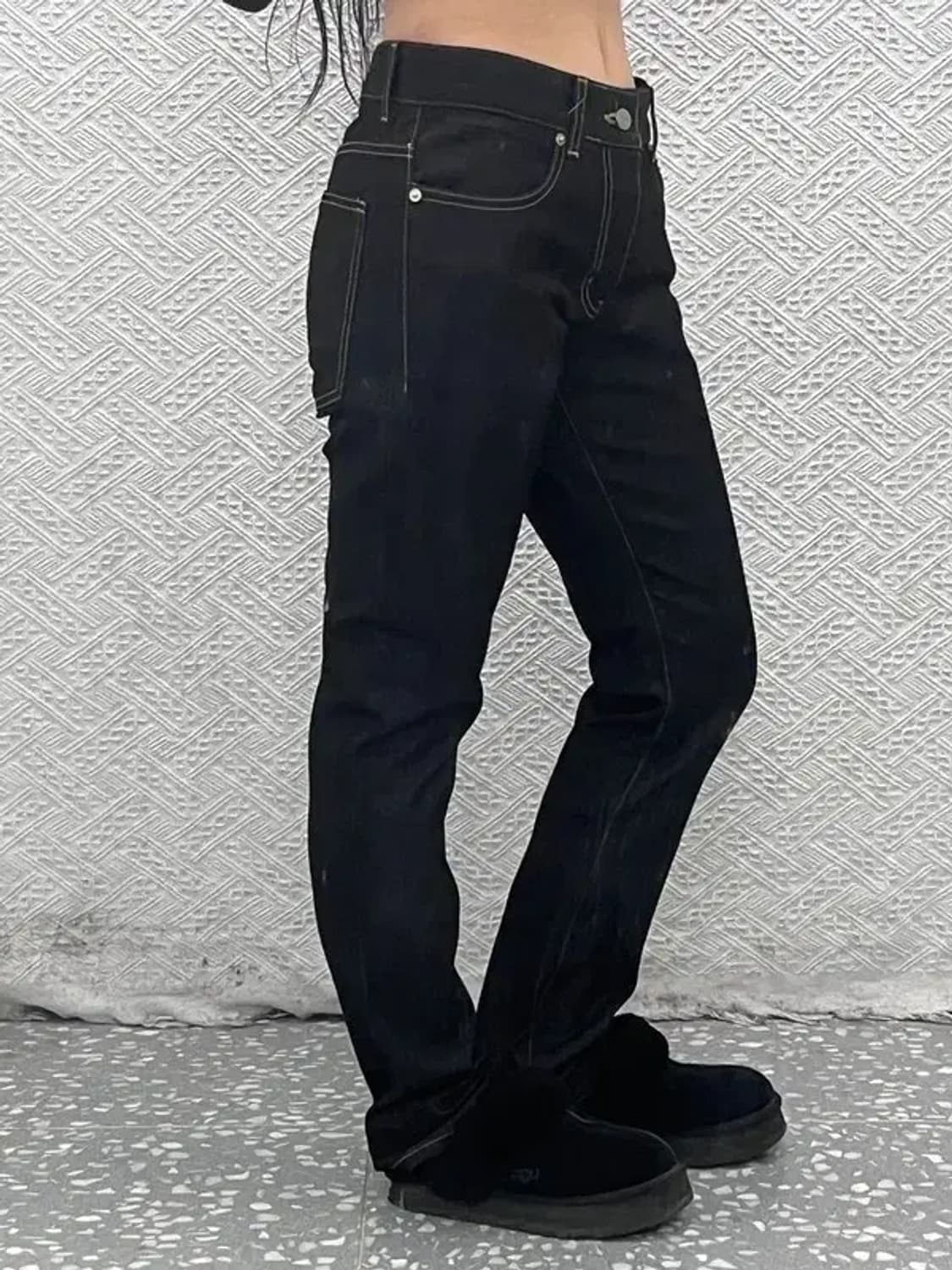 유니폼브릿지 모던캐주얼 생지 데님팬츠 M C08347 상품이미지2