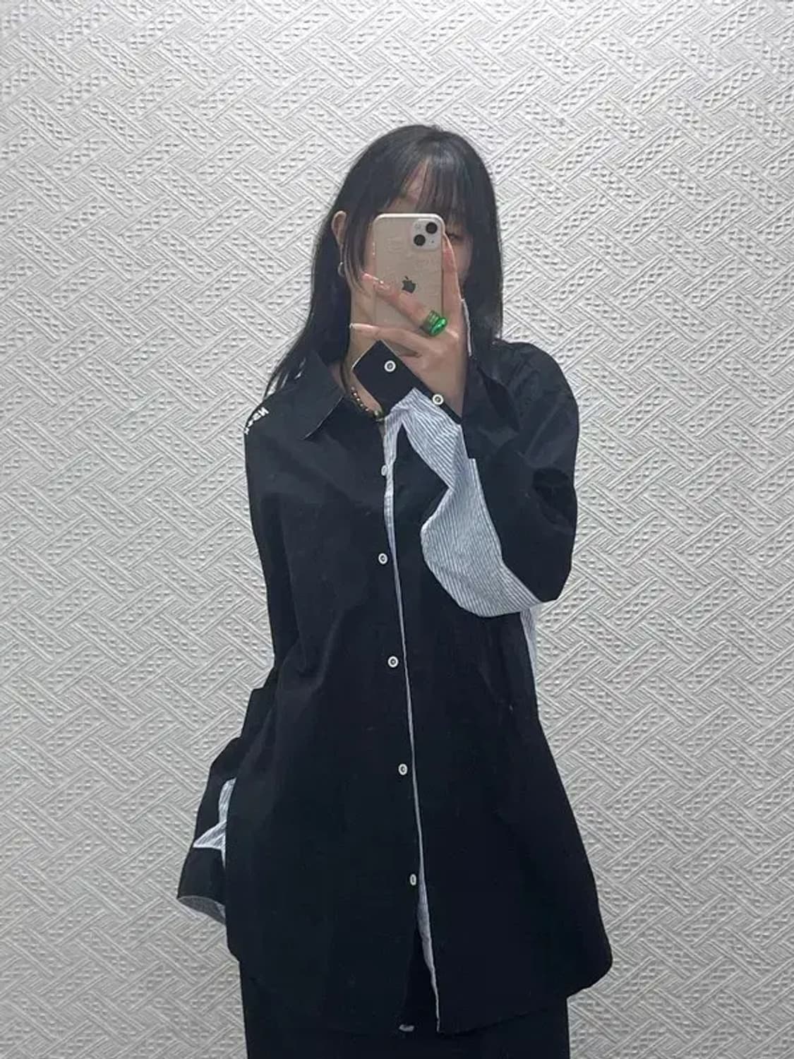 네스티킥 모던시크 유니크 캐주얼 언발셔츠 XL C08322 상품이미지1