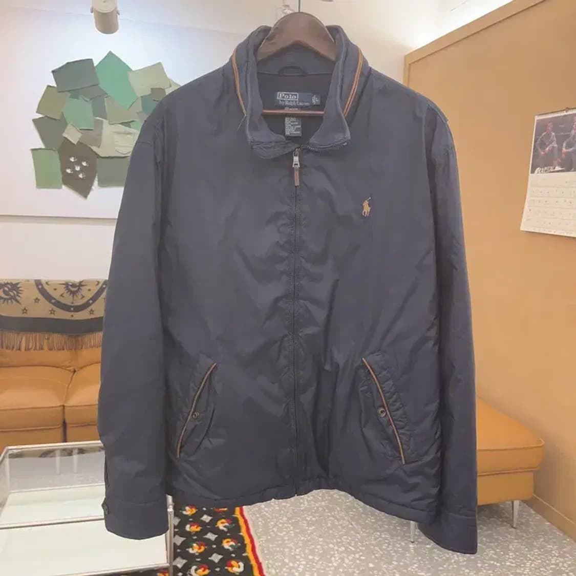 폴로 랄프로렌 올드스쿨 빈티지 바람막이 자켓 L C08330 상품이미지3