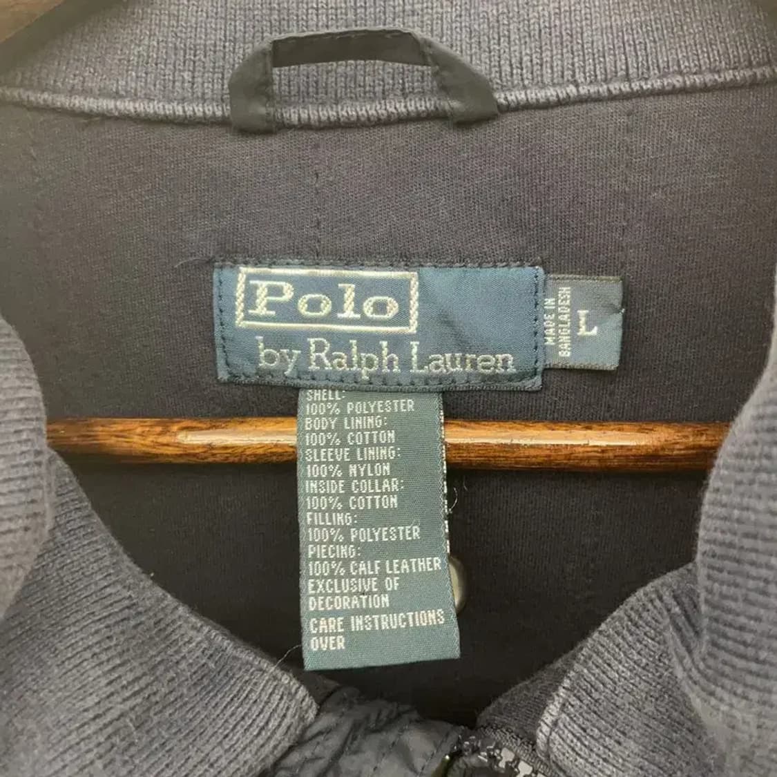 폴로 랄프로렌 올드스쿨 빈티지 바람막이 자켓 L C08330 상품이미지5