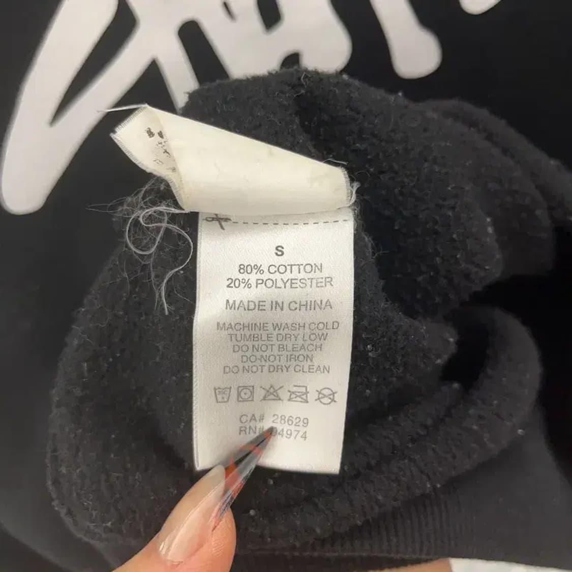 스투시 베이직 스탁로고 크루넥 모던캐주얼 맨투맨 S C08343 상품이미지6