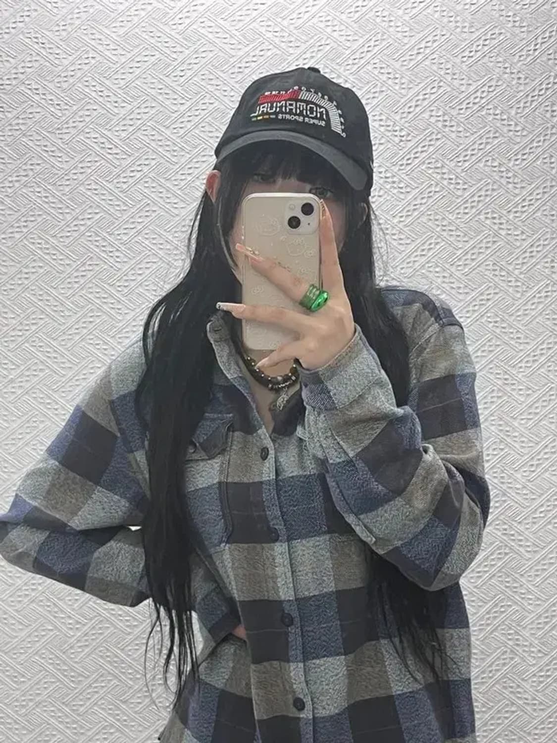 노메뉴얼 올드스쿨 키치 자수디테일 볼캡 C08357 상품이미지2