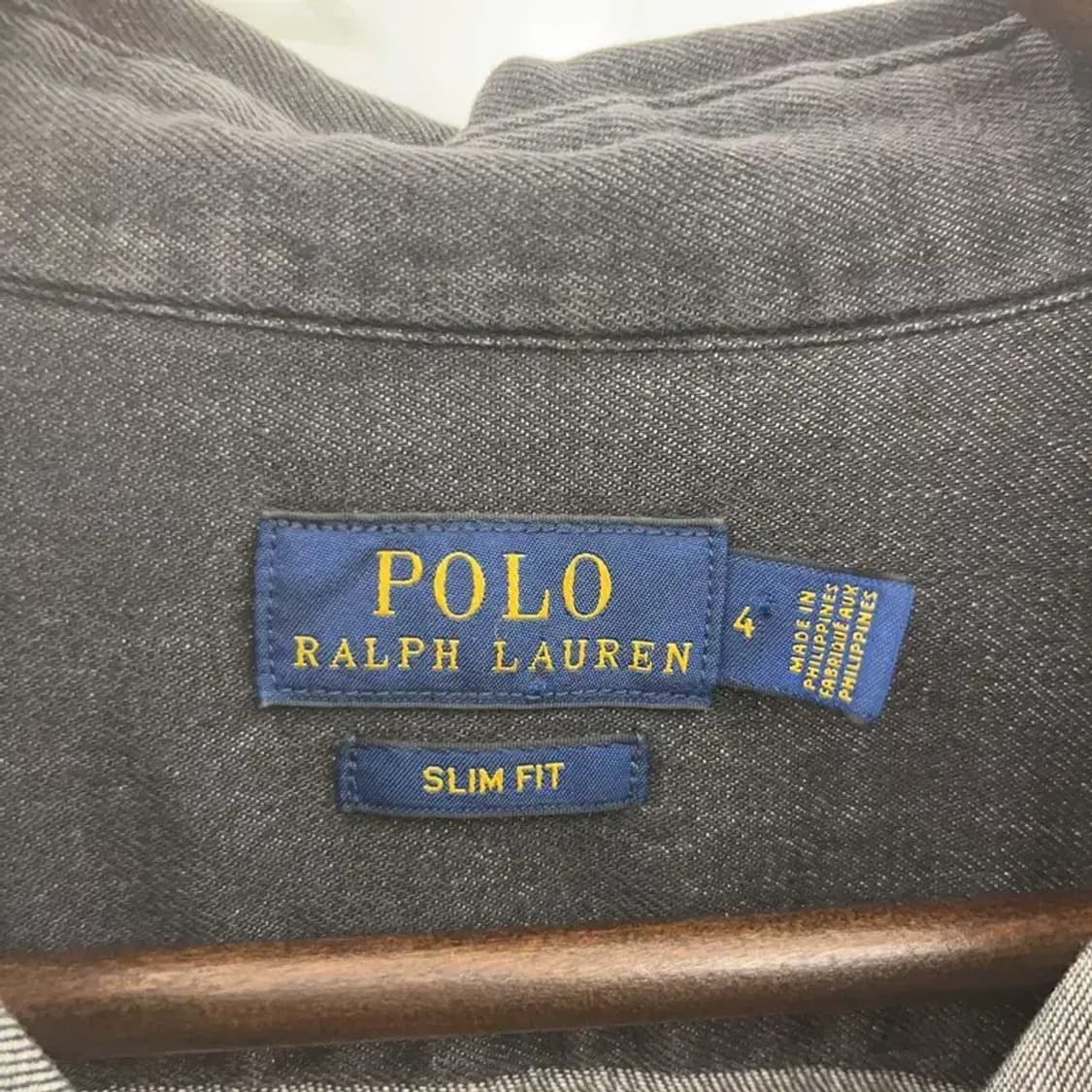 폴로 랄프로렌 캐주얼 자수로고 빈티지 피그먼트 셔츠 4 C08323 상품이미지5