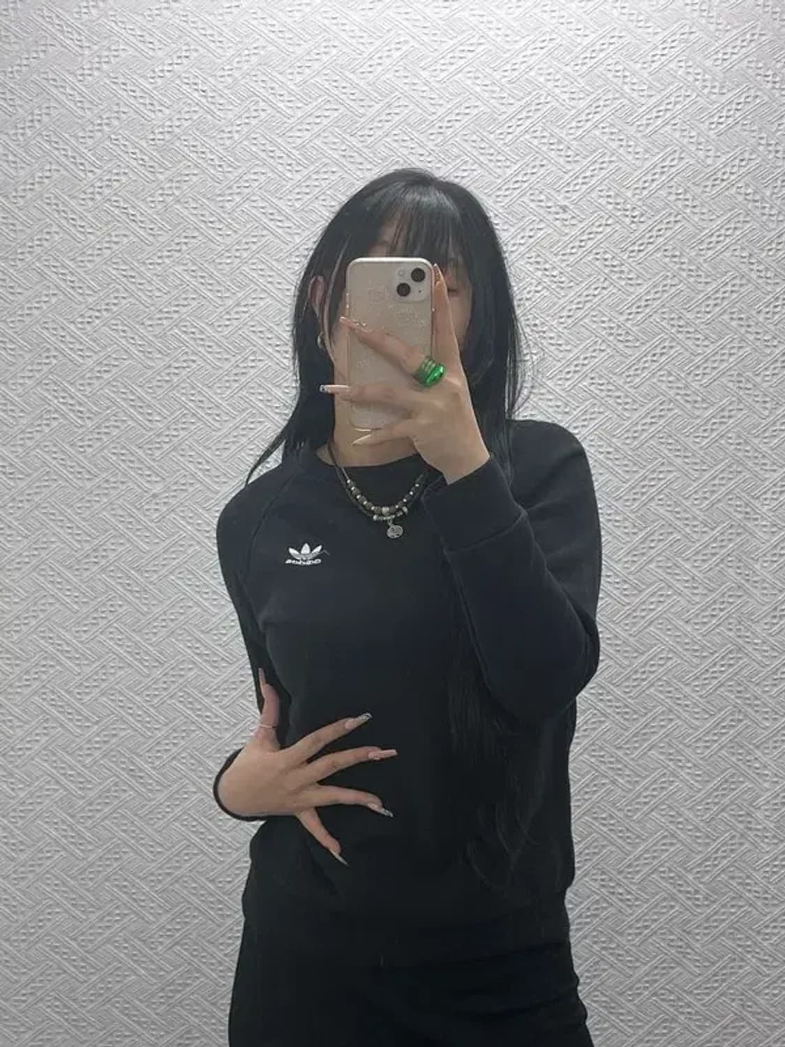 아디다스 빈티지 스몰로고 캐주얼 맨투맨 XS C08344 상품이미지2