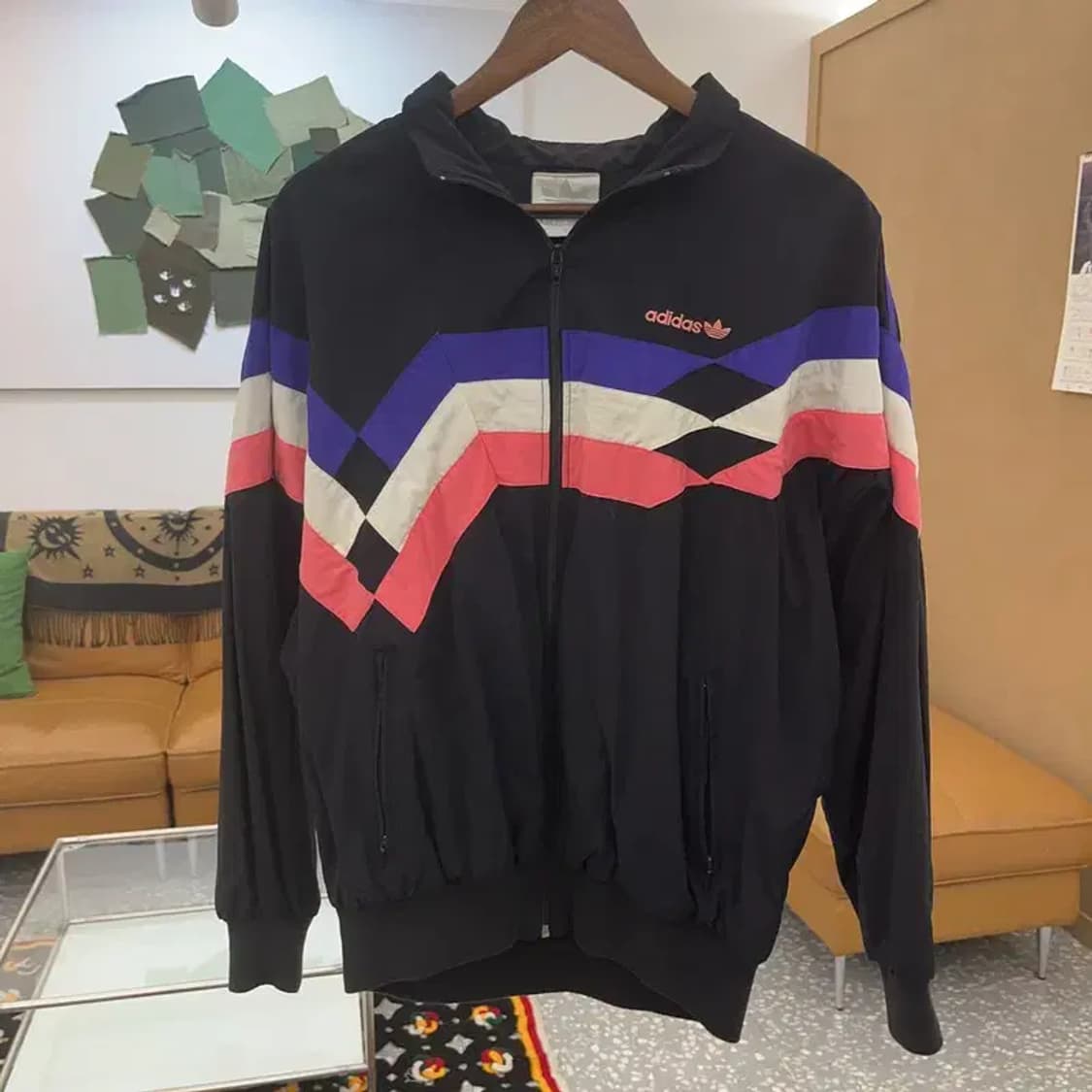 아디다스 올드스쿨 90's 가오리핏 바람막이 자켓 105 C08334 상품이미지3