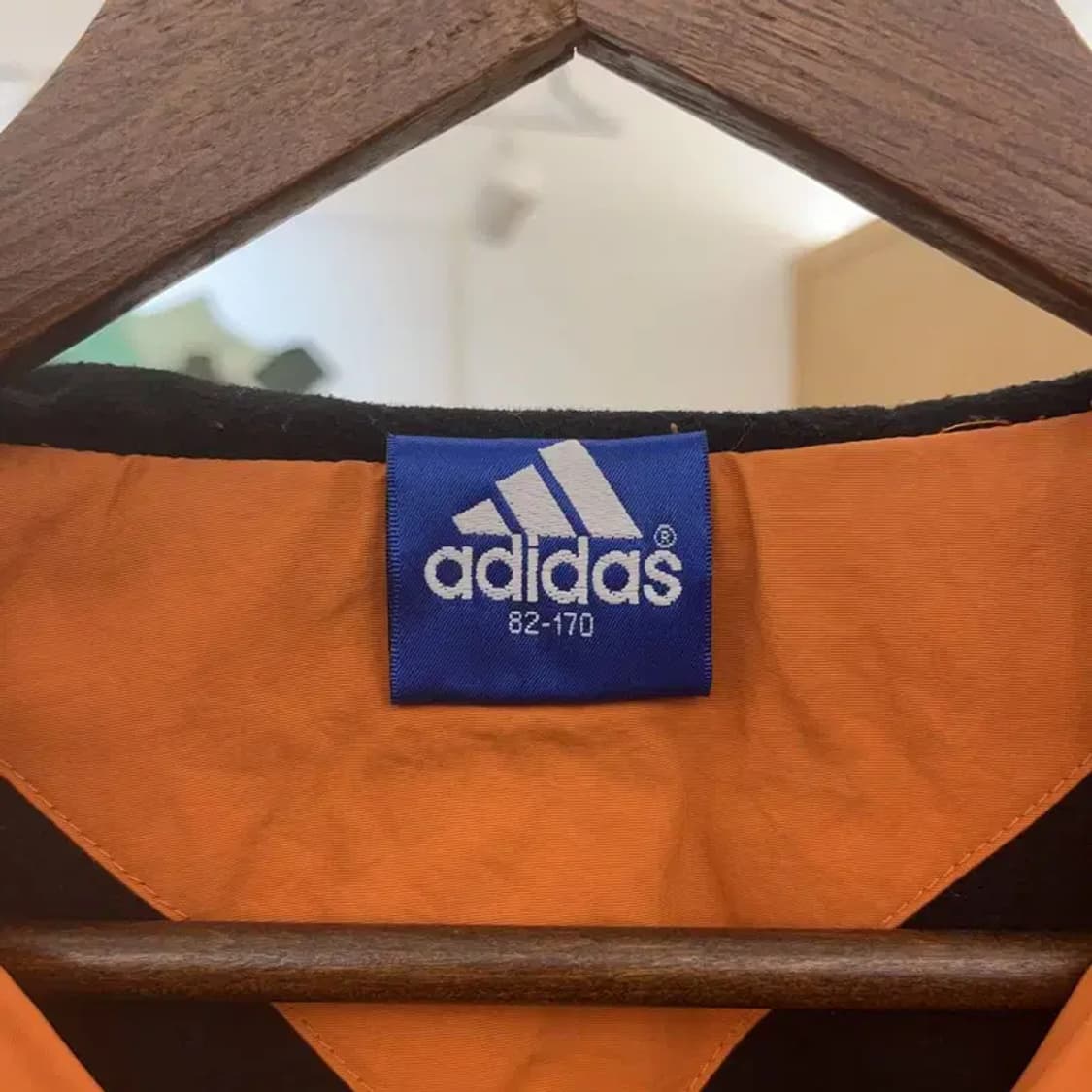 아디다스 레트로 오렌지브라운 바람막이 자켓 105 C08335 상품이미지5