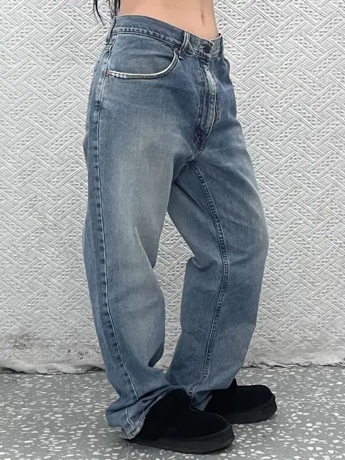 리바이스 506 빈티지 레트로 워싱 데님팬츠 38인치 C08353 상품이미지2