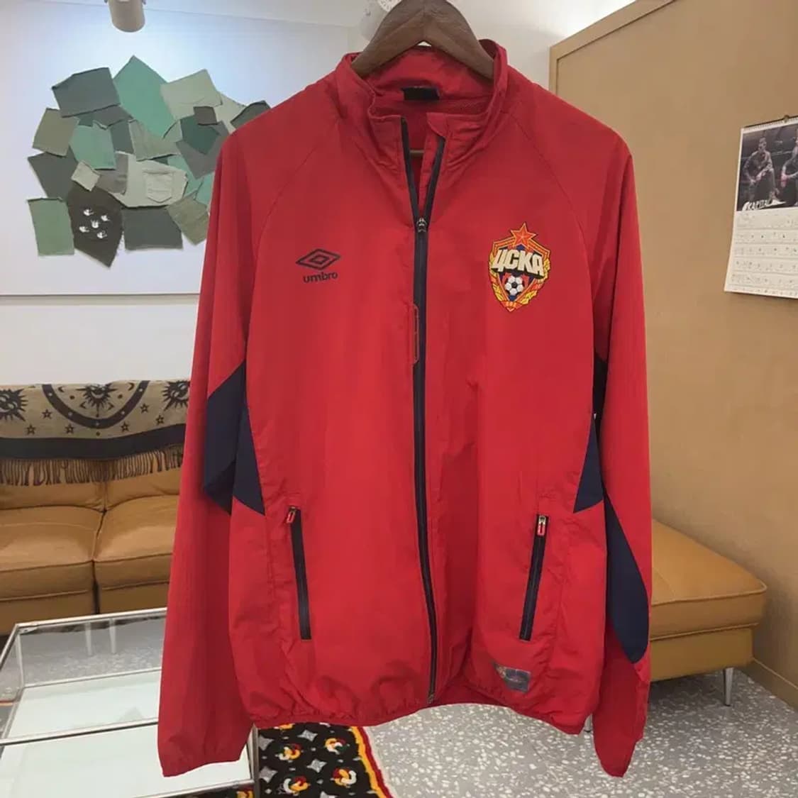 엄브로 모스크바 축구 윈드브레이커 바람막이 자켓 XL C08336 상품이미지3