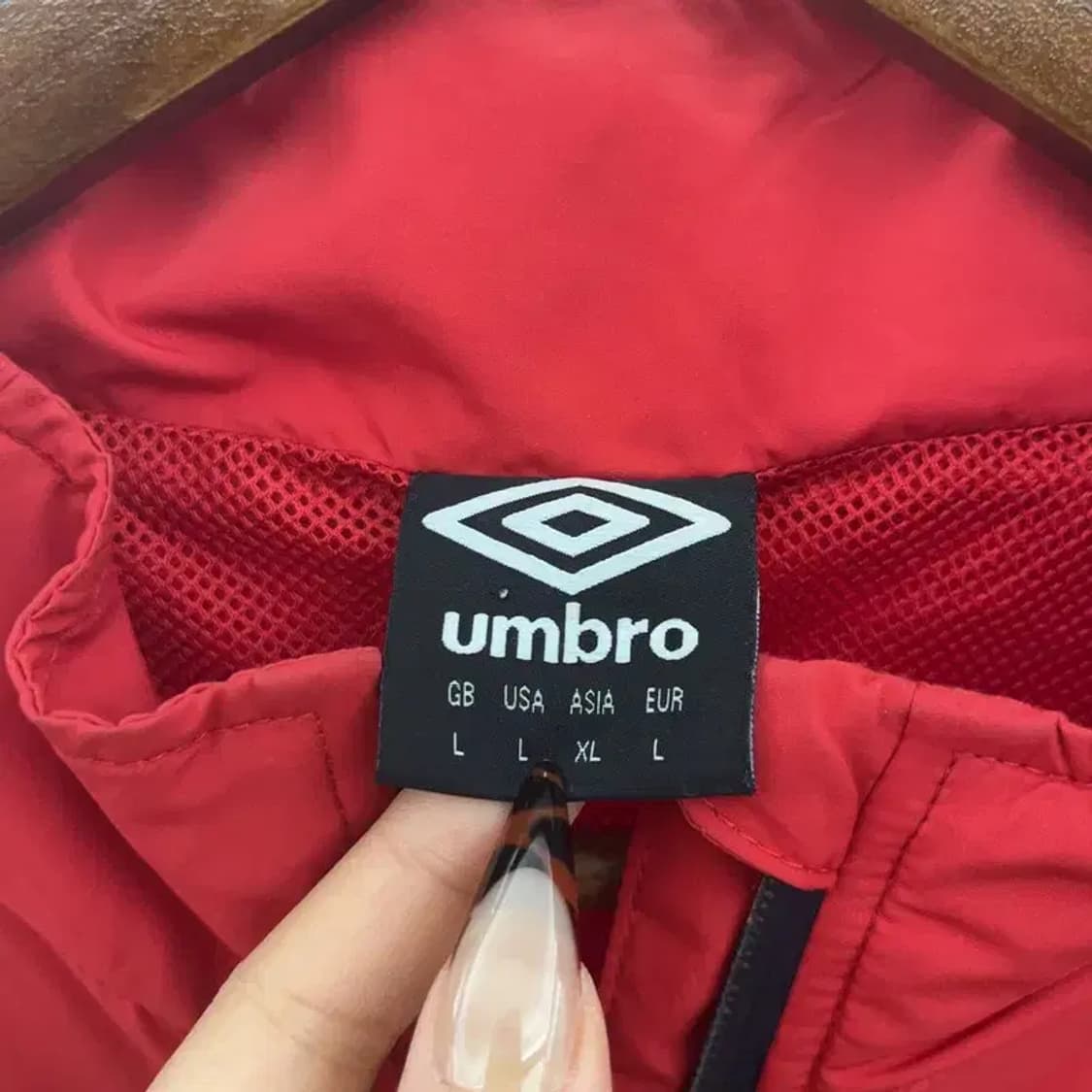 엄브로 모스크바 축구 윈드브레이커 바람막이 자켓 XL C08336 상품이미지5