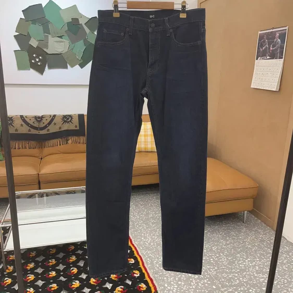 유니클로 C 모던시크 캐주얼 진청 데님팬츠 29인치 C08354 상품이미지3