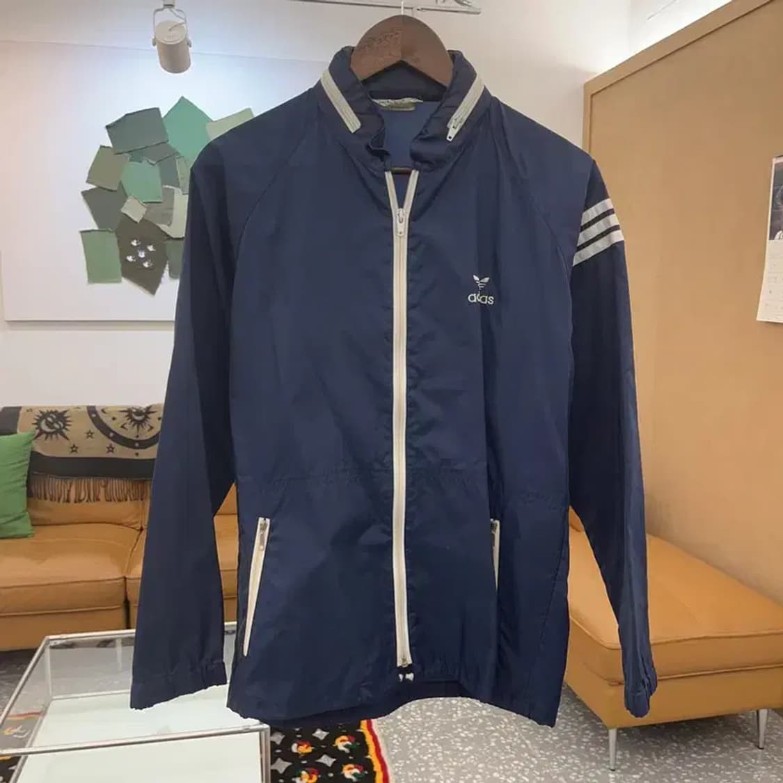 아디다스 재팬 90's 올드스쿨 레트로 바람막이 자켓 M C08338 상품이미지3