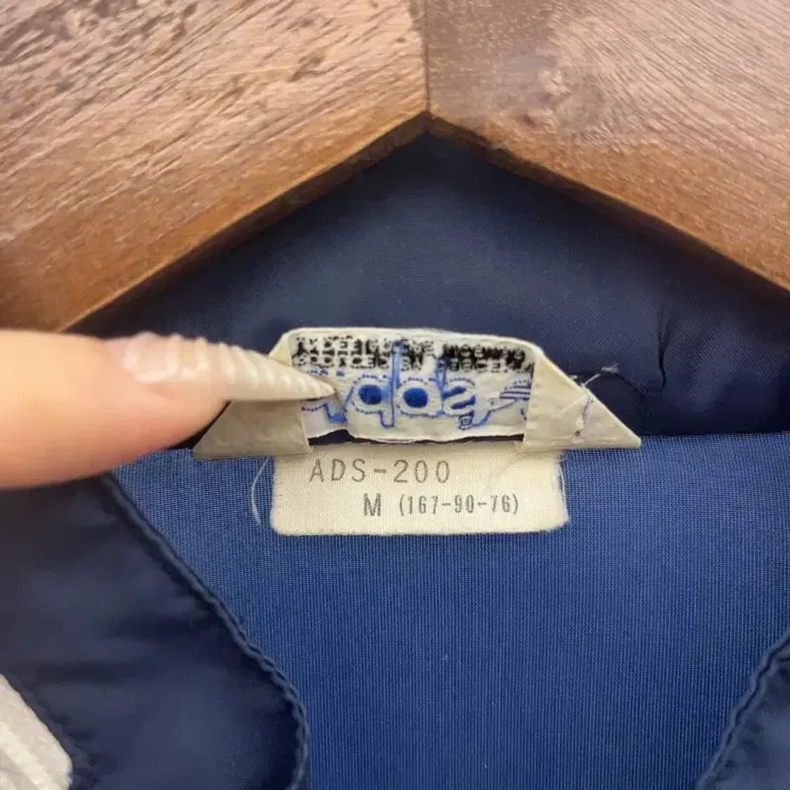 아디다스 재팬 90's 올드스쿨 레트로 바람막이 자켓 M C08338 상품이미지6