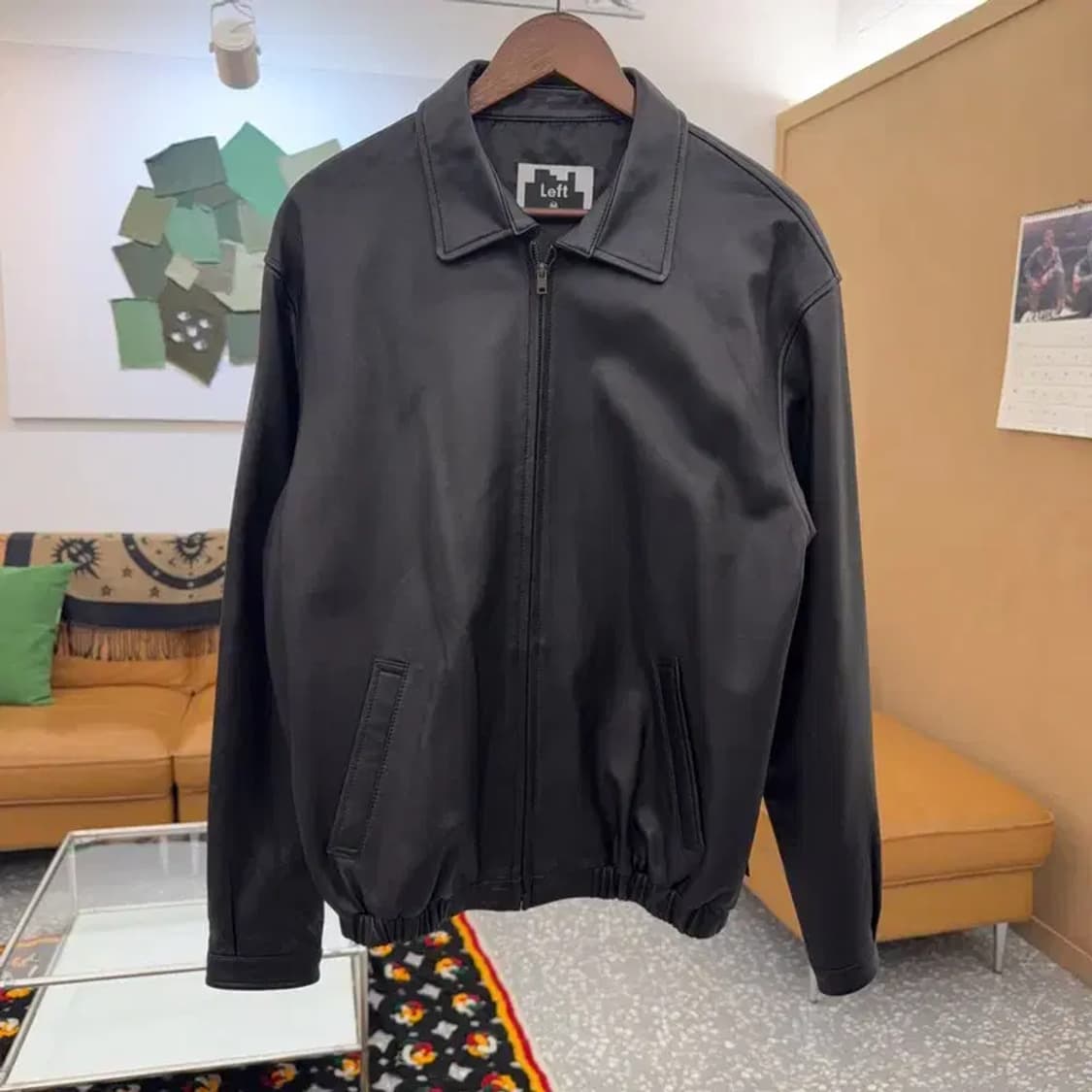 레프트 서울 빈티지 모던시크 락시크 가죽 자켓 M C08361 상품이미지3