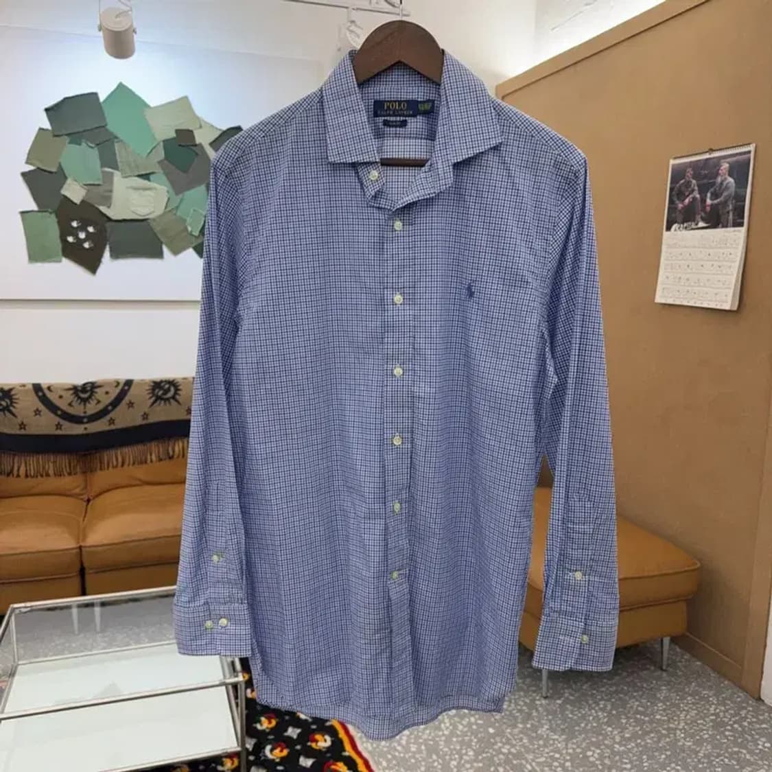 폴로 랄프로렌 빈티지 컨트리 레트로 체크 셔츠 100 C08365 상품이미지3