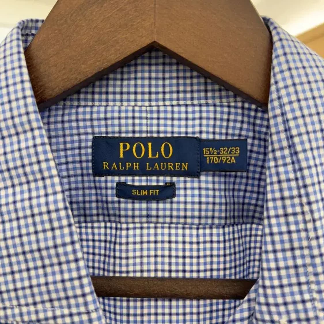 폴로 랄프로렌 빈티지 컨트리 레트로 체크 셔츠 100 C08365 상품이미지5