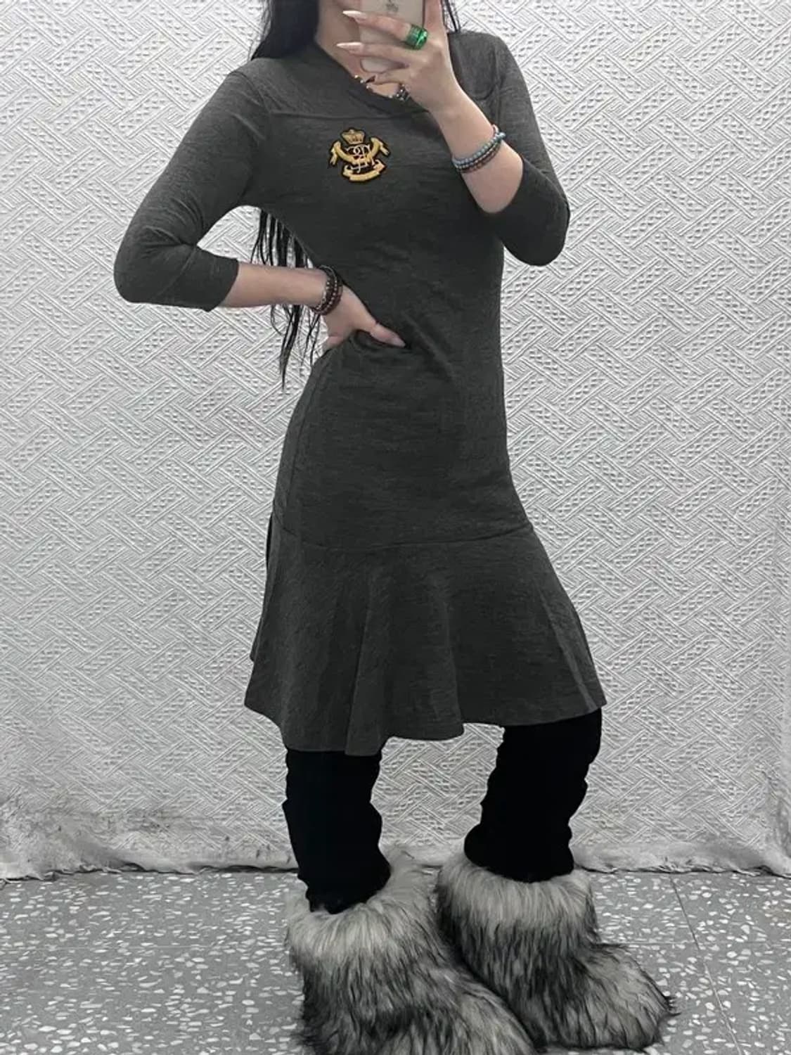 폴로 랄프로렌 빈티지 하이틴 모던걸 슬림핏 원피스 S C08372 상품이미지1