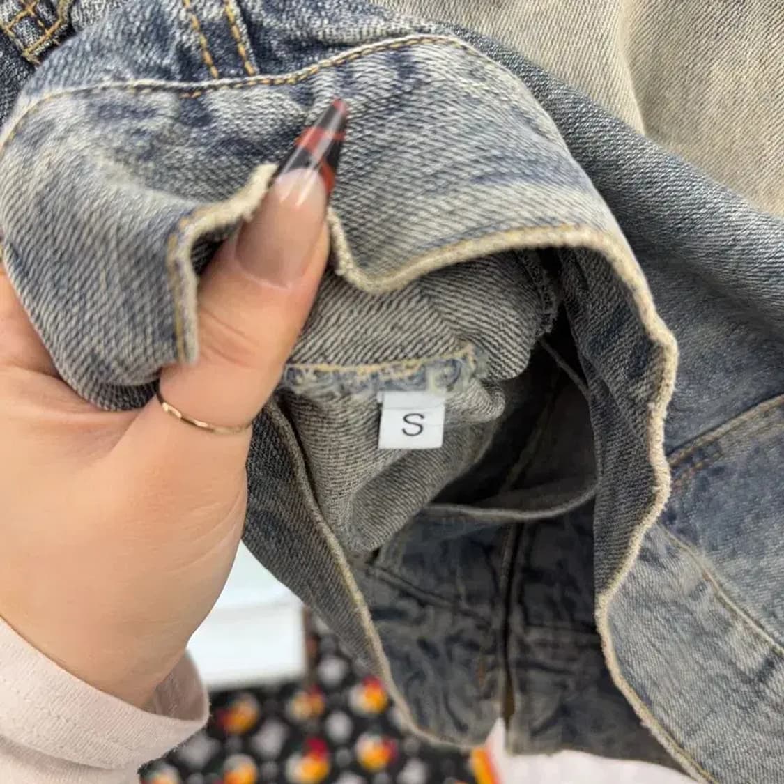 블랙업 클레븐 빈티지 워싱 데님 자켓 S C08382 상품이미지6