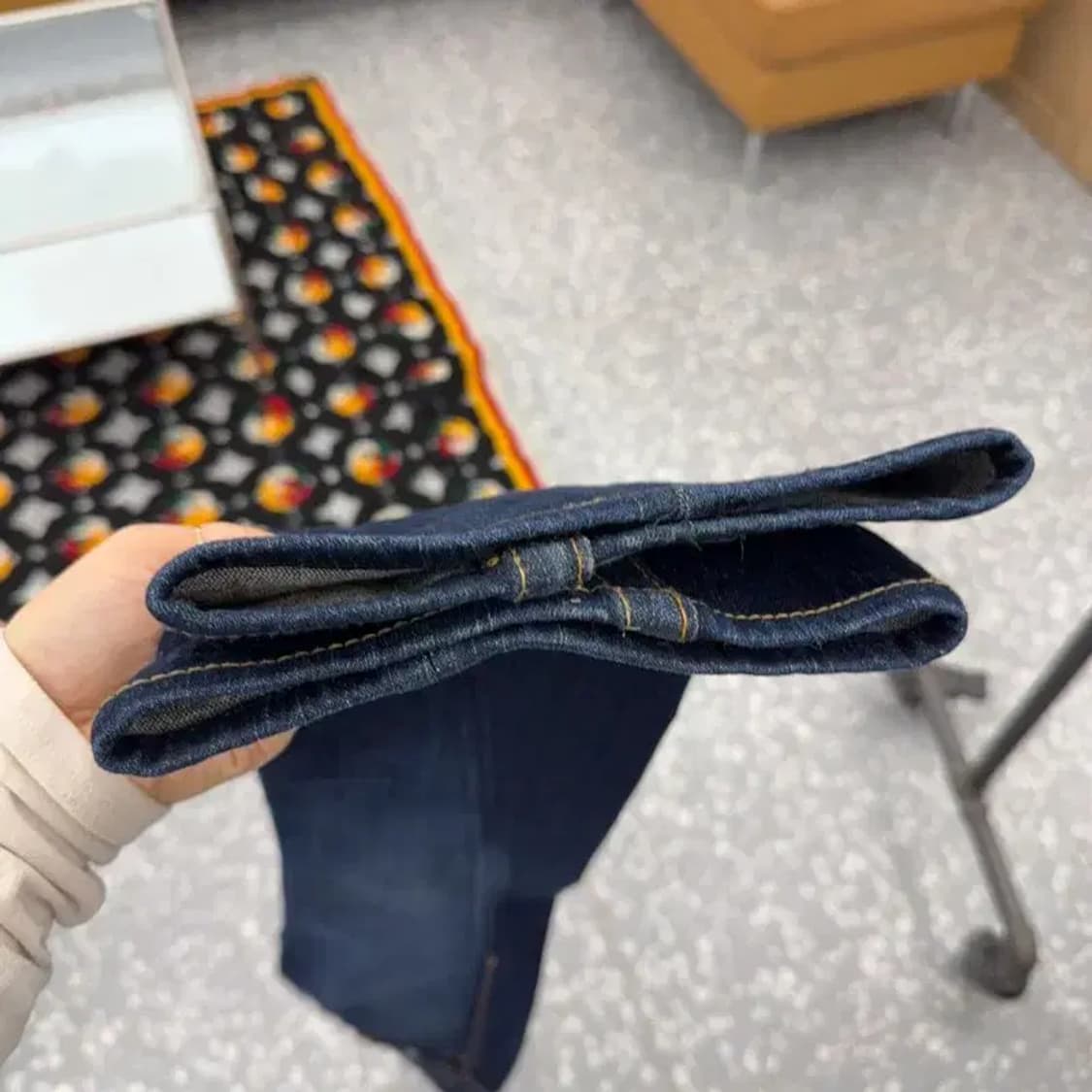 트루릴리전 조이 빈티지 진청 워싱 데님팬츠 24인치 C08390 상품이미지6