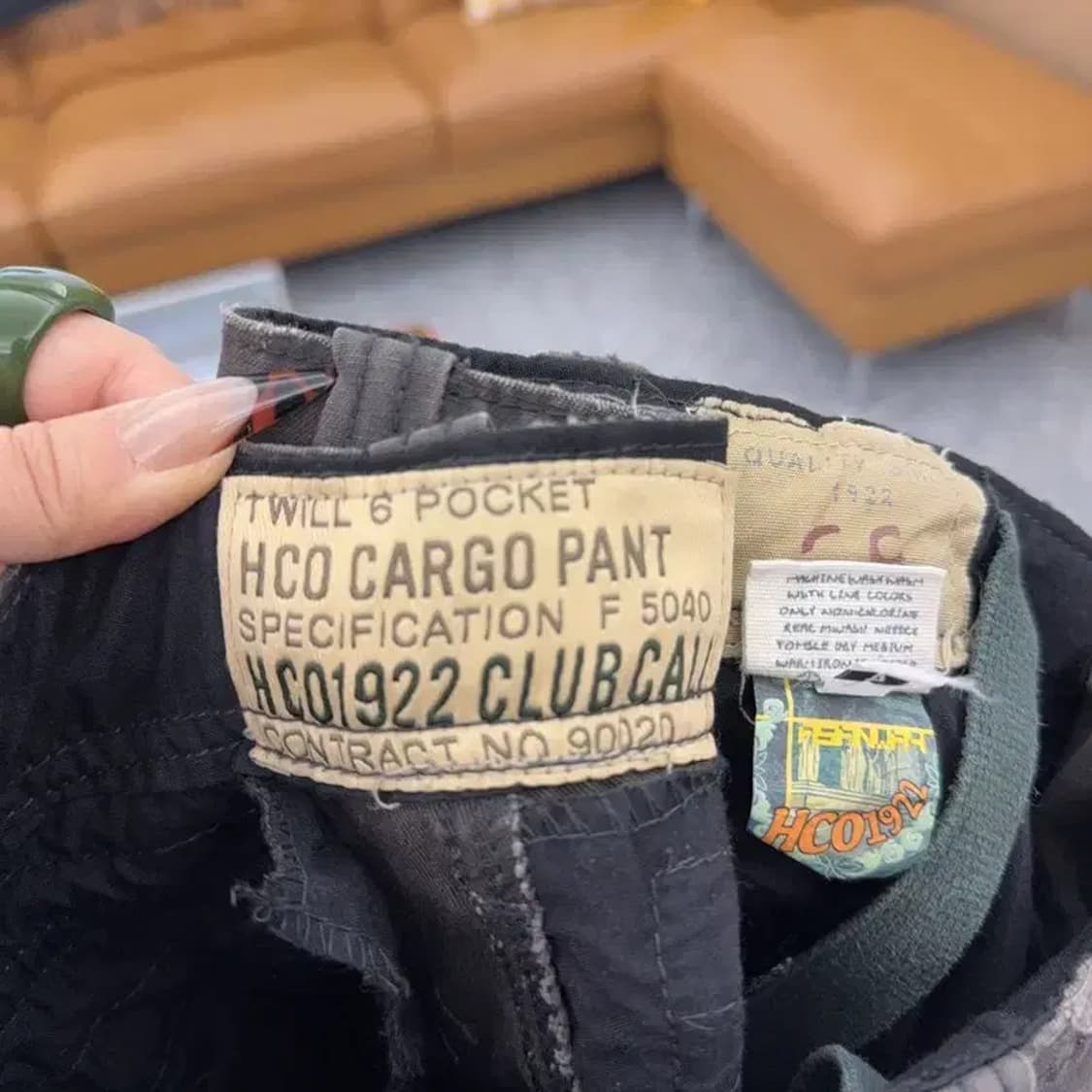 HCO 1922 빈티지무드 멀티포켓 카고팬츠 28인치 C08392 상품이미지5