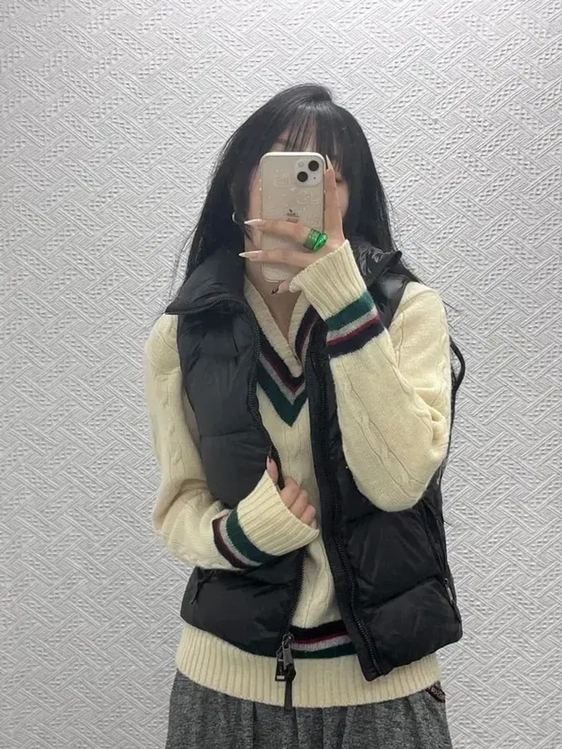 폴로 랄프로렌 모던시크 캐주얼 오리털 패딩 조끼 XS C08373 상품이미지1