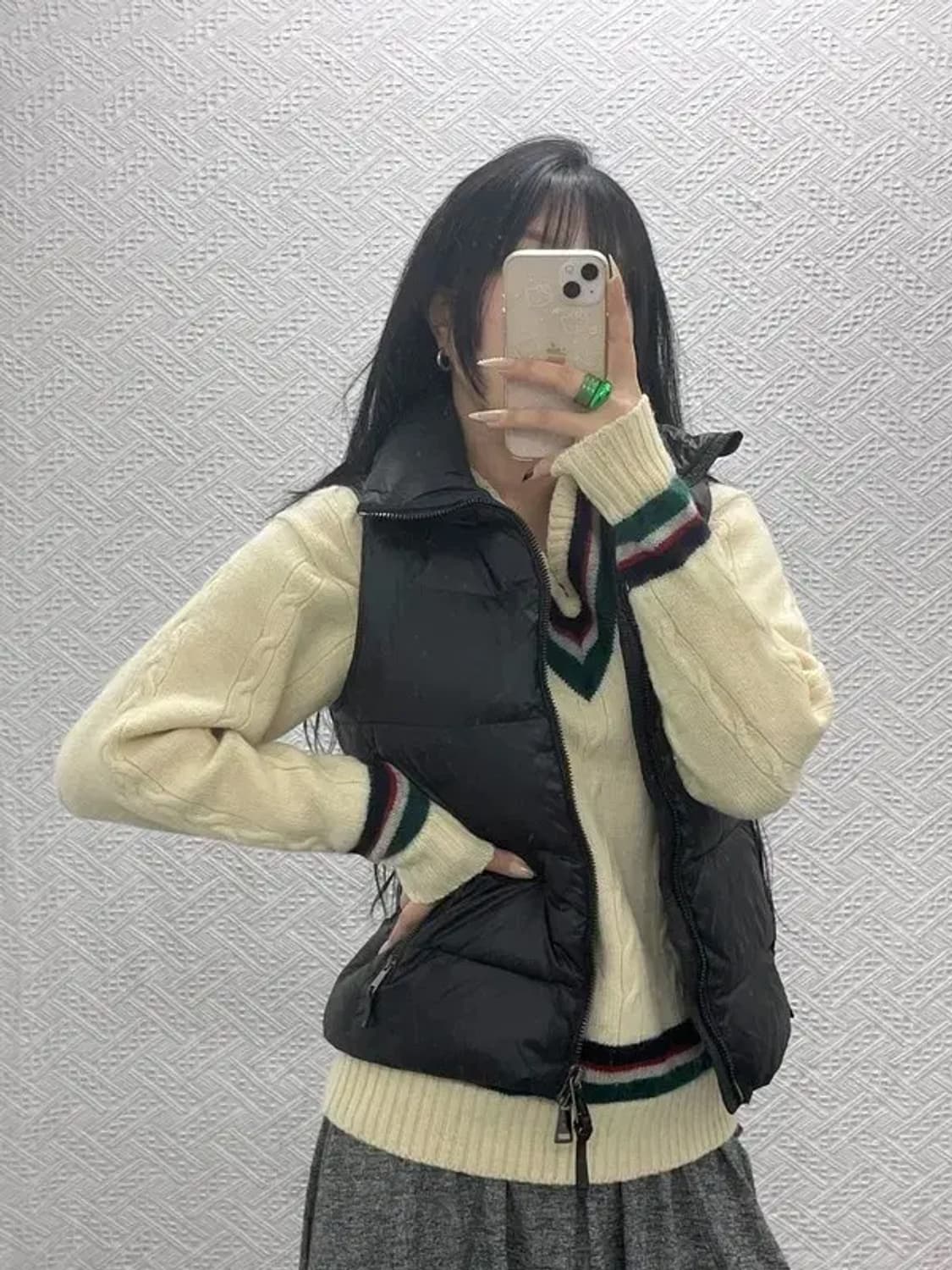 폴로 랄프로렌 모던시크 캐주얼 오리털 패딩 조끼 XS C08373 상품이미지2