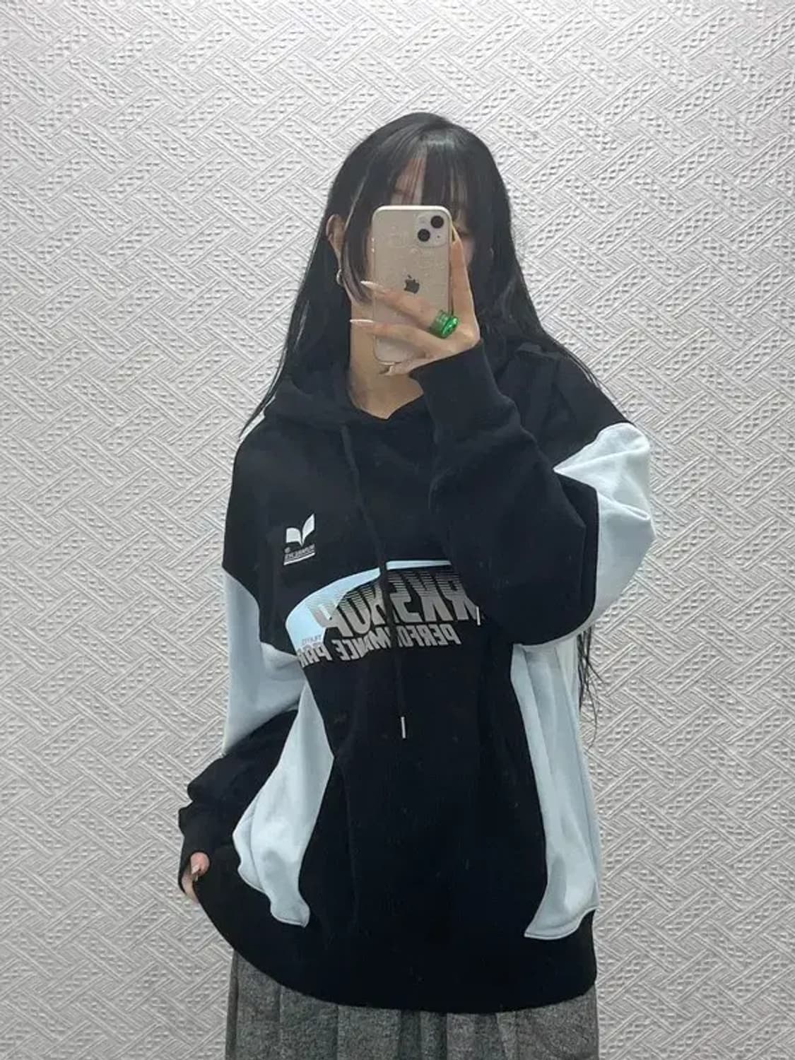 트래블 워크샵 유니폼 콤비네이션 키치 유니크 후드티 L C08379 상품이미지1