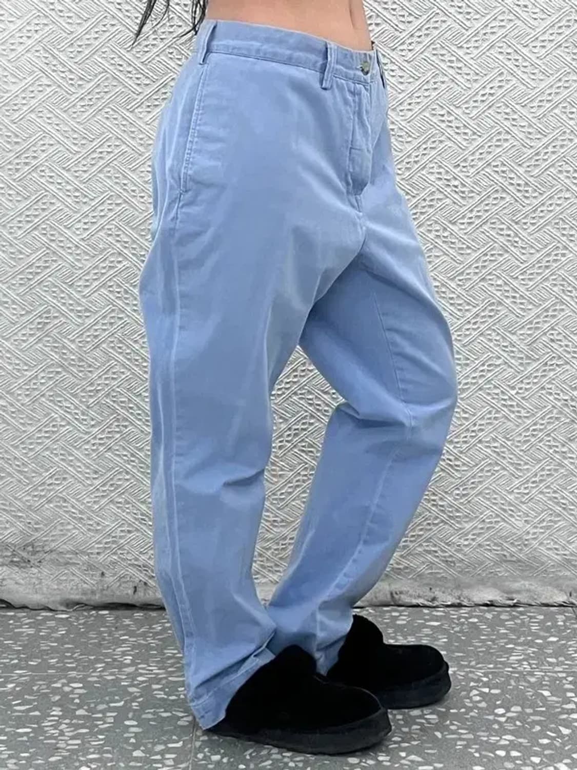 폴로 랄프로렌 Y2K 연하늘 빅사이즈 면바지 38인치 C08394 상품이미지1