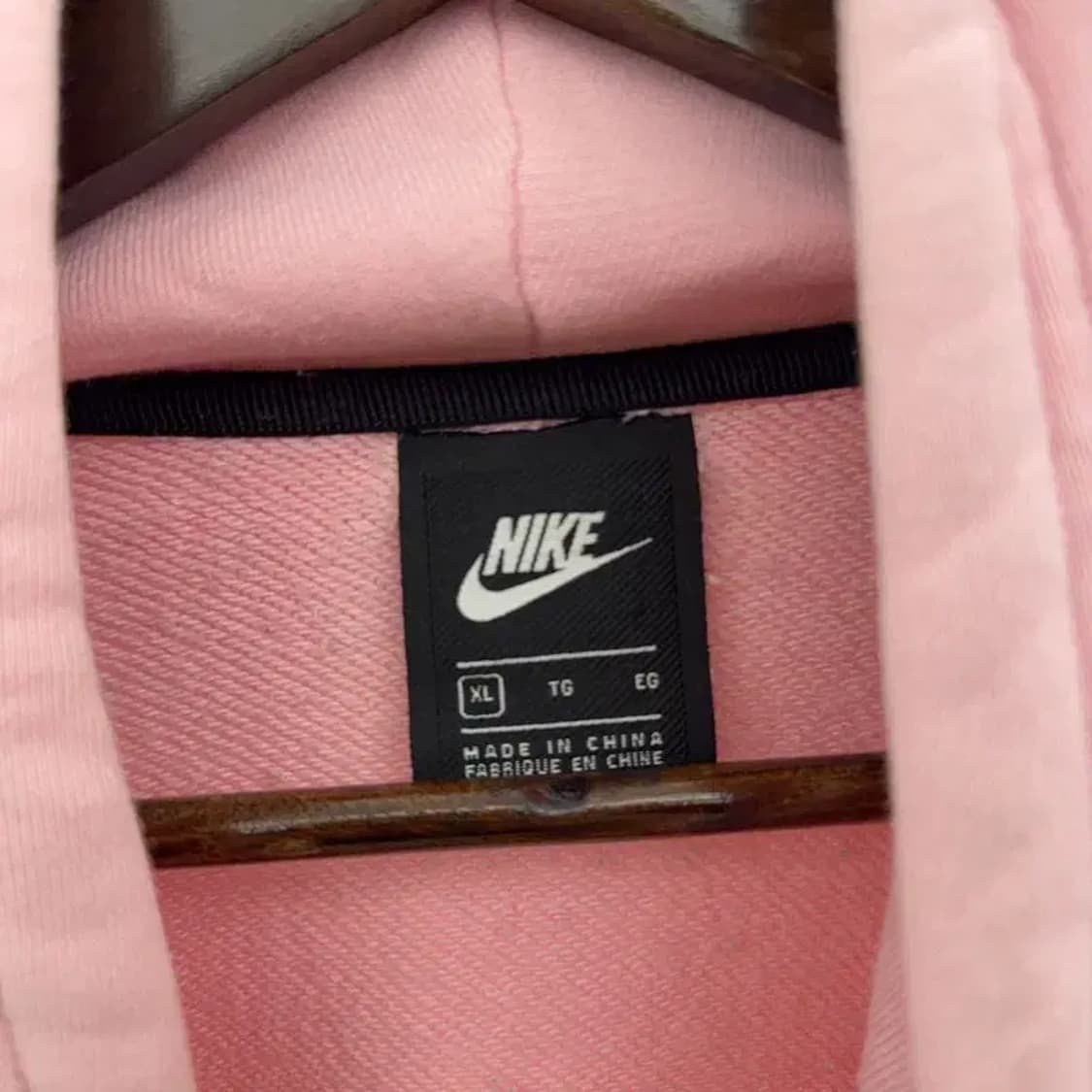 나이키 NSW V-DAY 한정판 루즈핏 딸기우유 후드티 XL C08383 상품이미지5