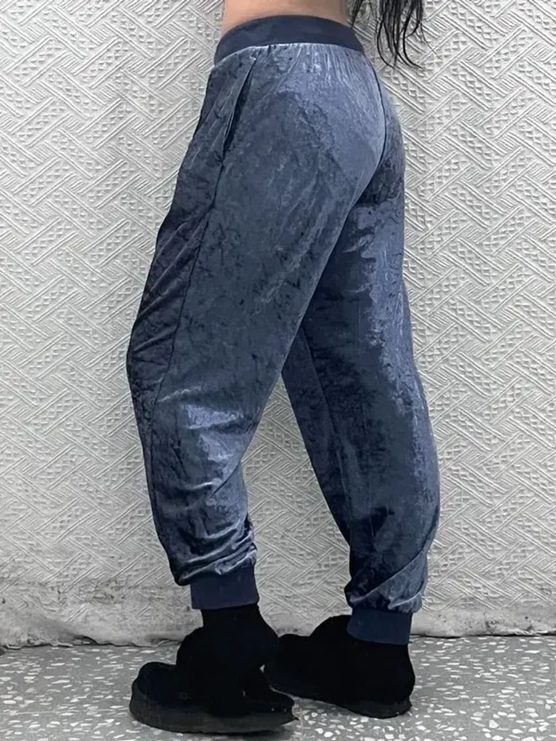 나이키 자수로고 Y2K 00's 벨벳 조거 츄리닝바지 M C08391 상품이미지2