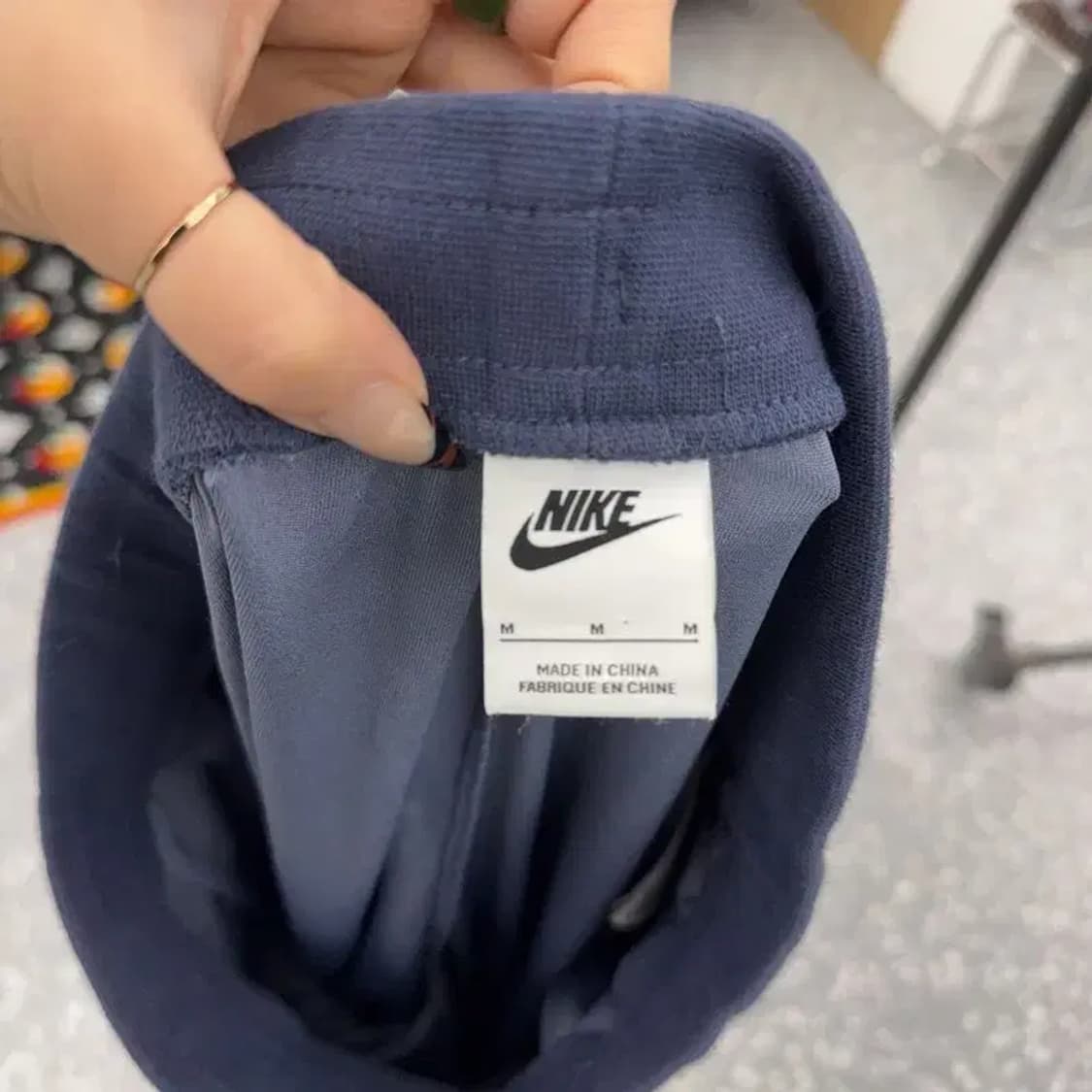 나이키 자수로고 Y2K 00's 벨벳 조거 츄리닝바지 M C08391 상품이미지5