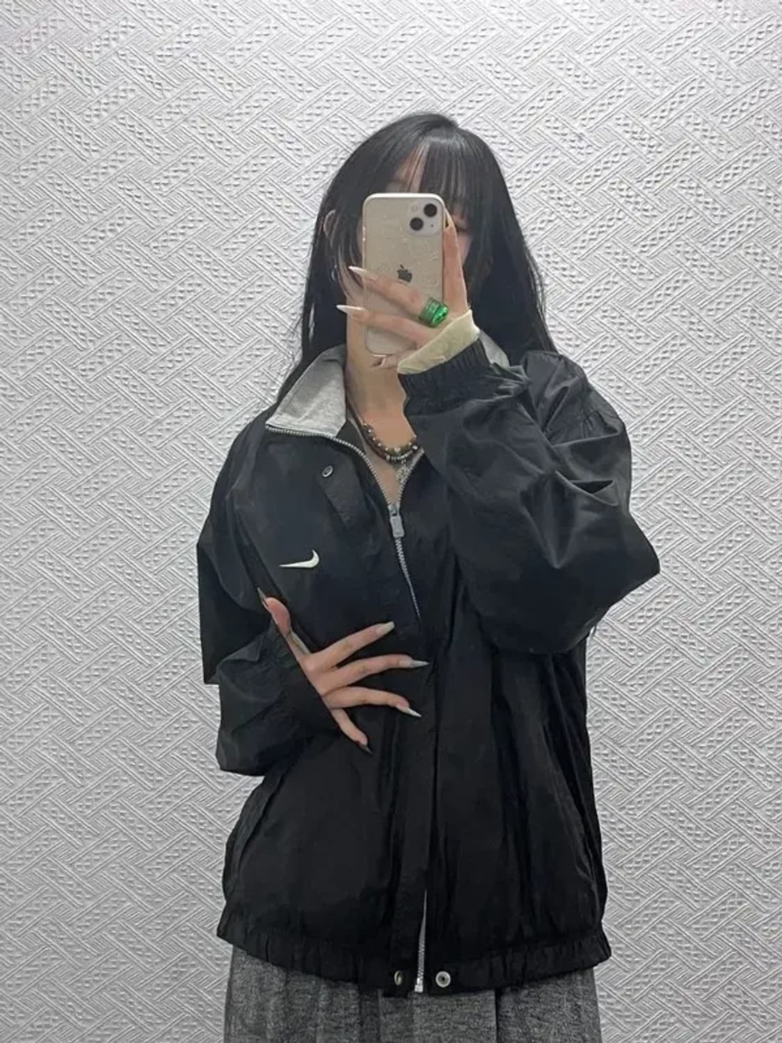 나이키 올드스쿨 빈티지 바람막이 자켓 XL C08381 상품이미지2