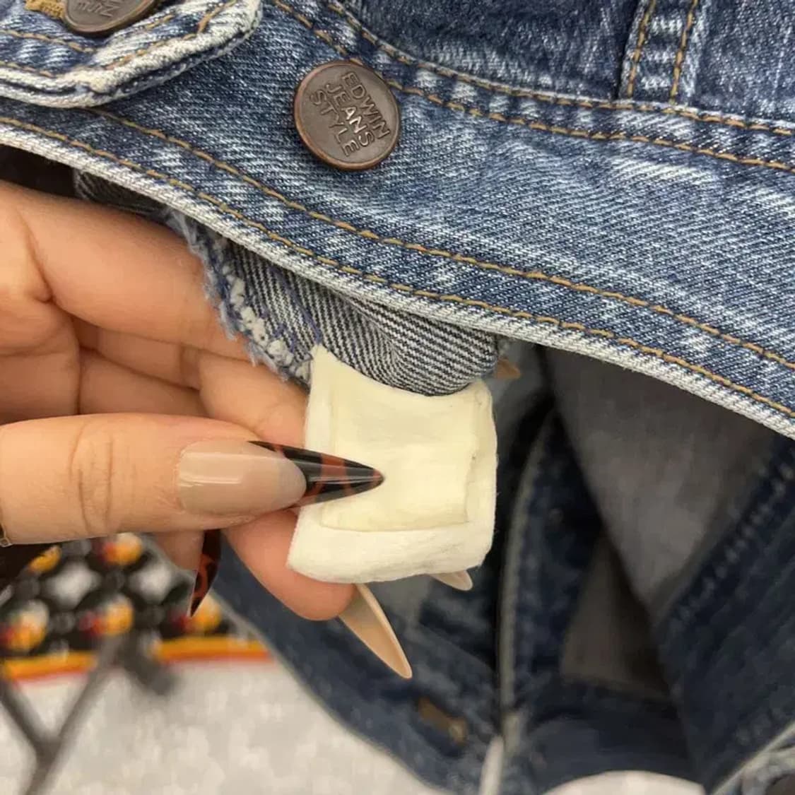 에드윈 컨트리 빈티지 트러커 데님 자켓 95 C08399 상품이미지6