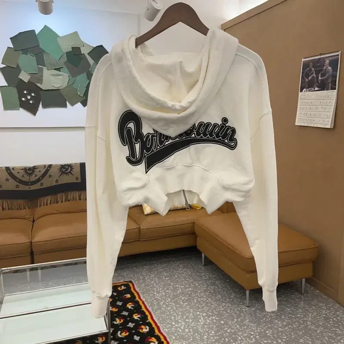 본투윈 올드스쿨 키치 빈티지 백로고 후드집업 F C08402 상품이미지4