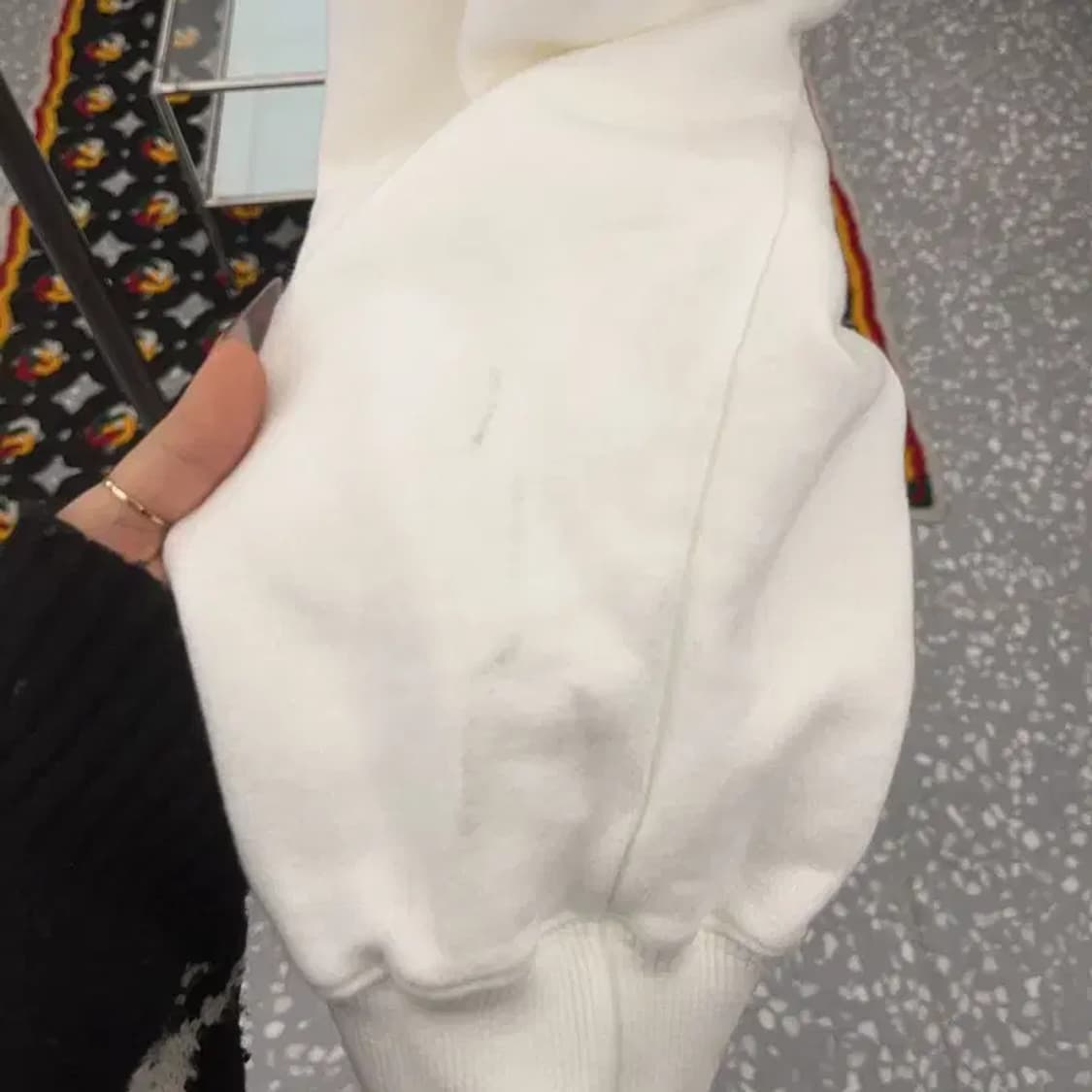 본투윈 올드스쿨 키치 빈티지 백로고 후드집업 F C08402 상품이미지7