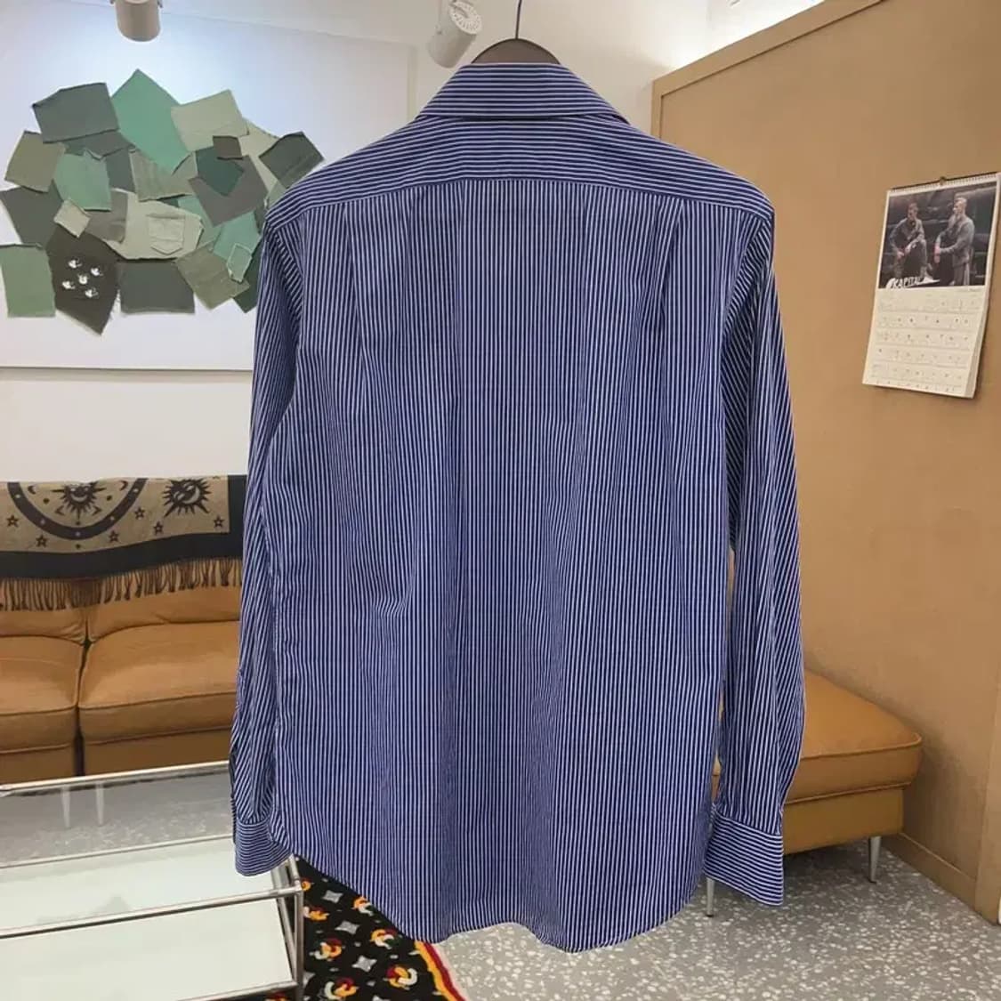 폴로 랄프로렌 모던 캐주얼 커스텀핏 드레스 셔츠 100 C08403 상품이미지4