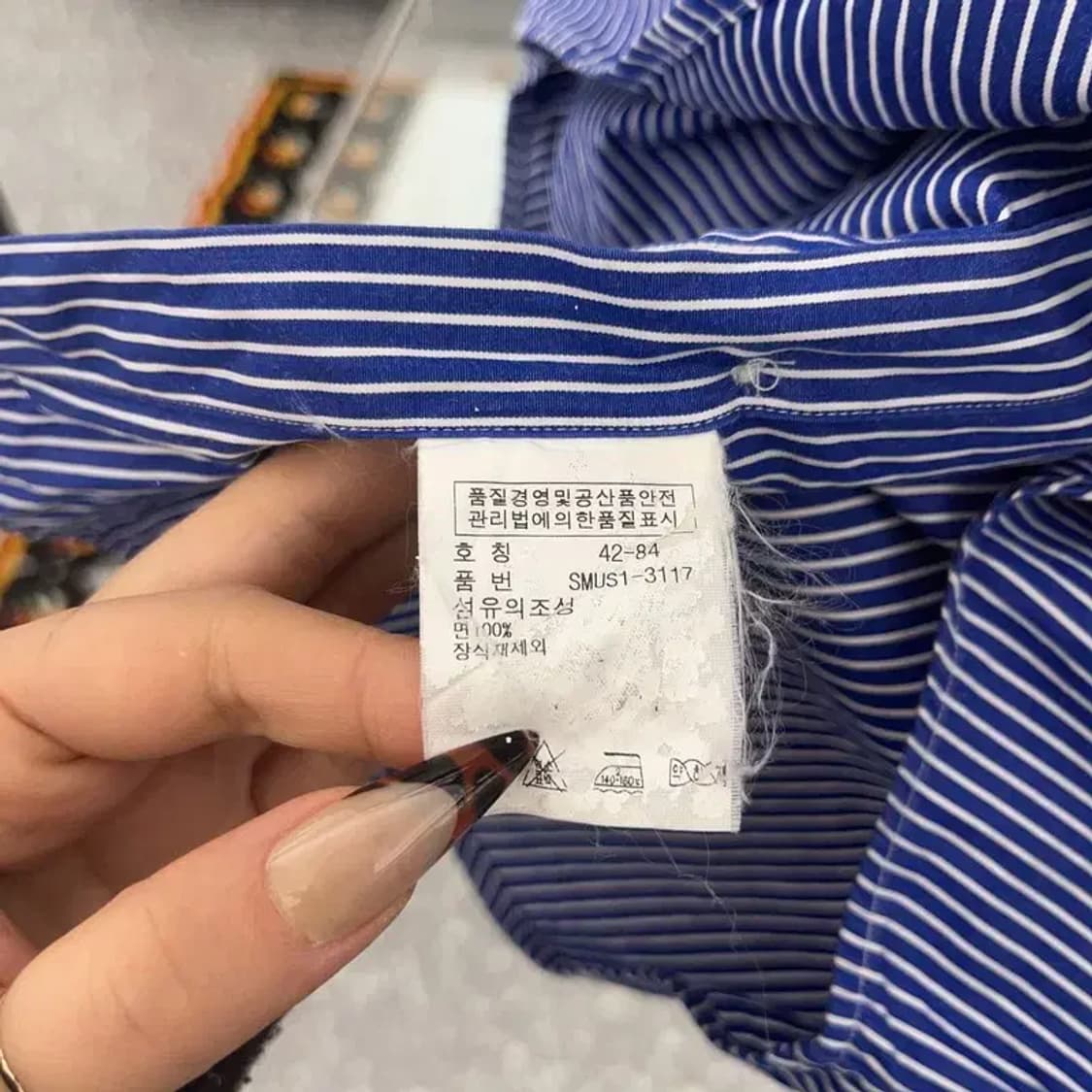 폴로 랄프로렌 모던 캐주얼 커스텀핏 드레스 셔츠 100 C08403 상품이미지6