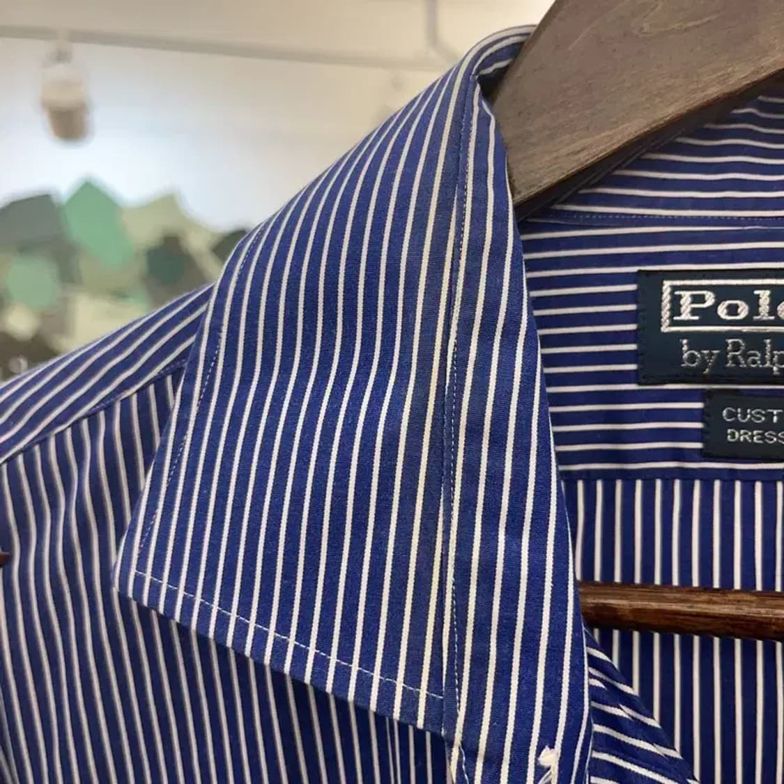 폴로 랄프로렌 모던 캐주얼 커스텀핏 드레스 셔츠 100 C08403 상품이미지7