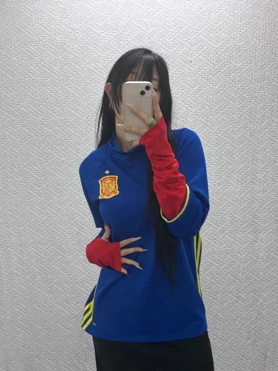 아디다스 스페인 국대 트레이닝 져지 롱슬리브 100 C08413 상품이미지1