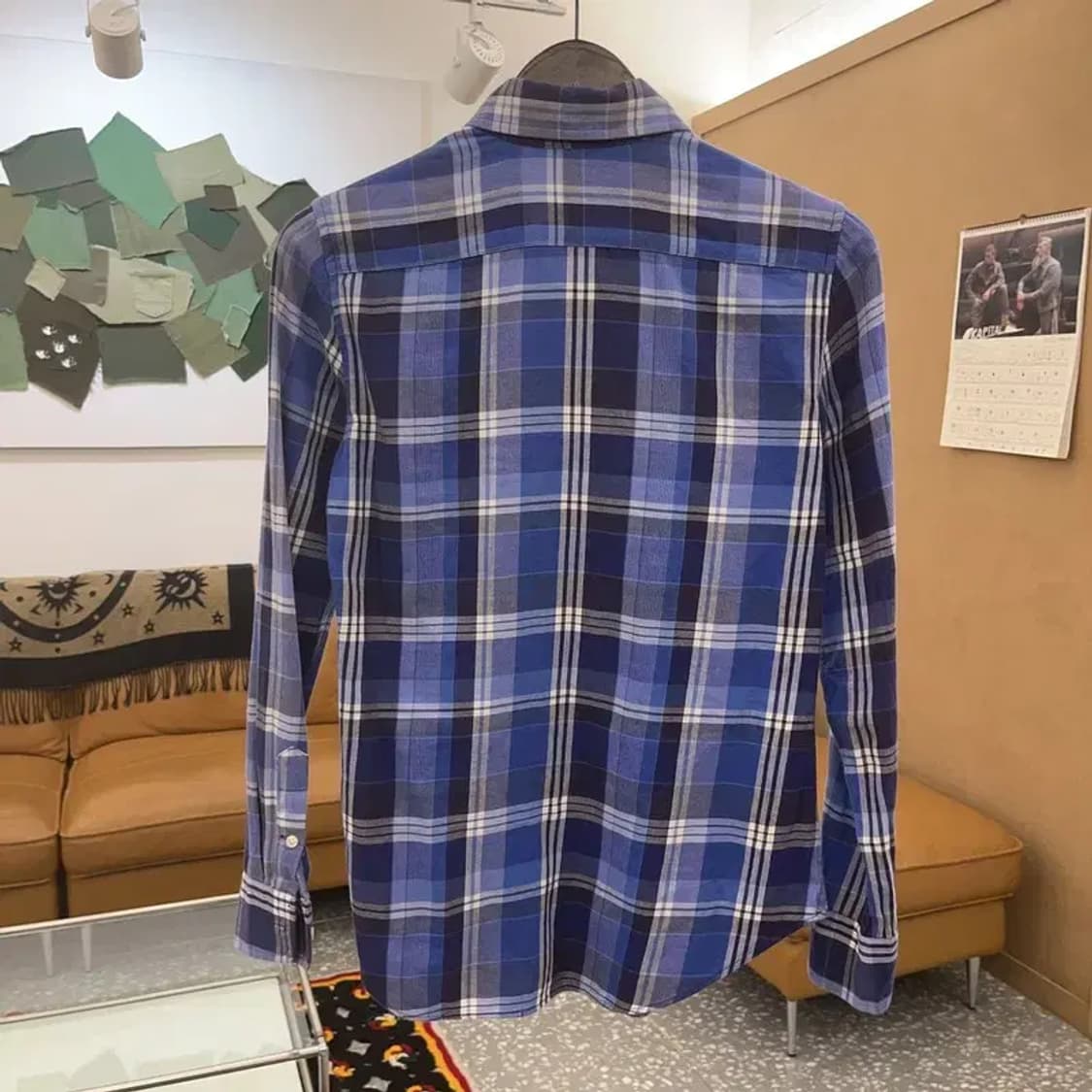 폴로 랄프로렌 빈티지 컨트리 핑크포니 체크 셔츠 2 C08411 상품이미지4