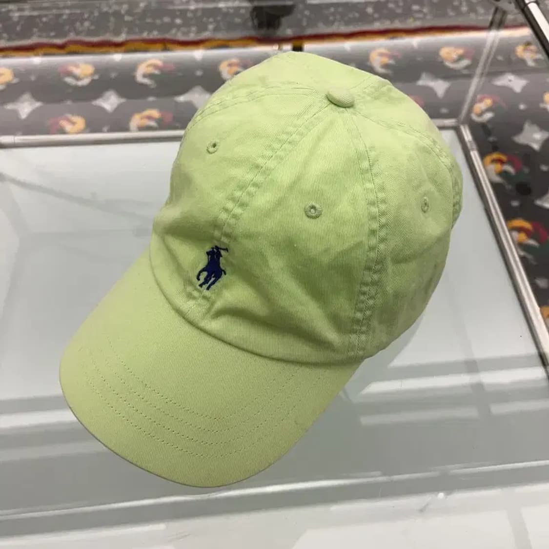 폴로 랄프로렌 캐주얼 피스타치오 그린 볼캡 C08434 상품이미지3