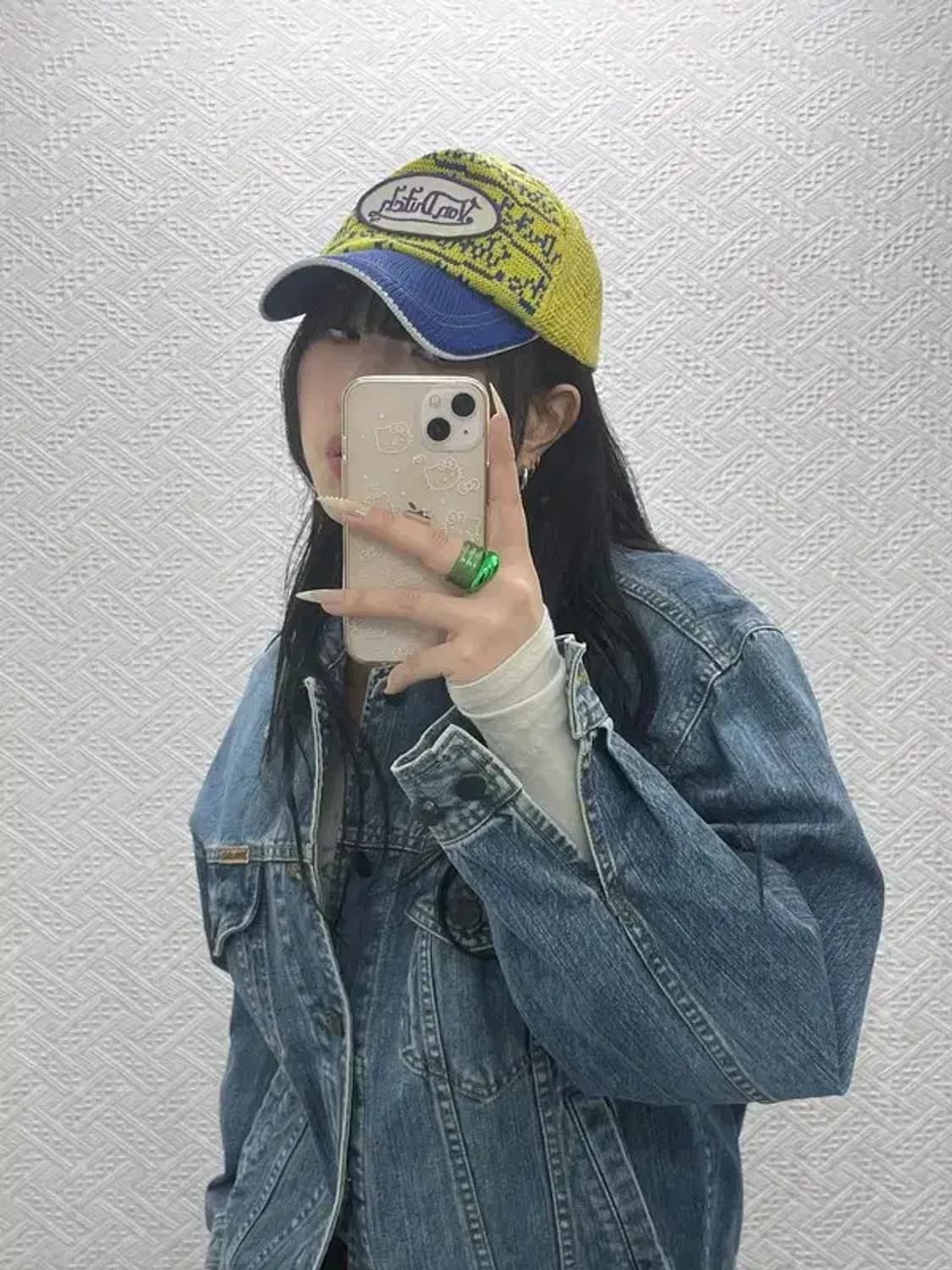 본 더치 빈티지 레트로 키치 매쉬 볼캡 C08435 상품이미지1